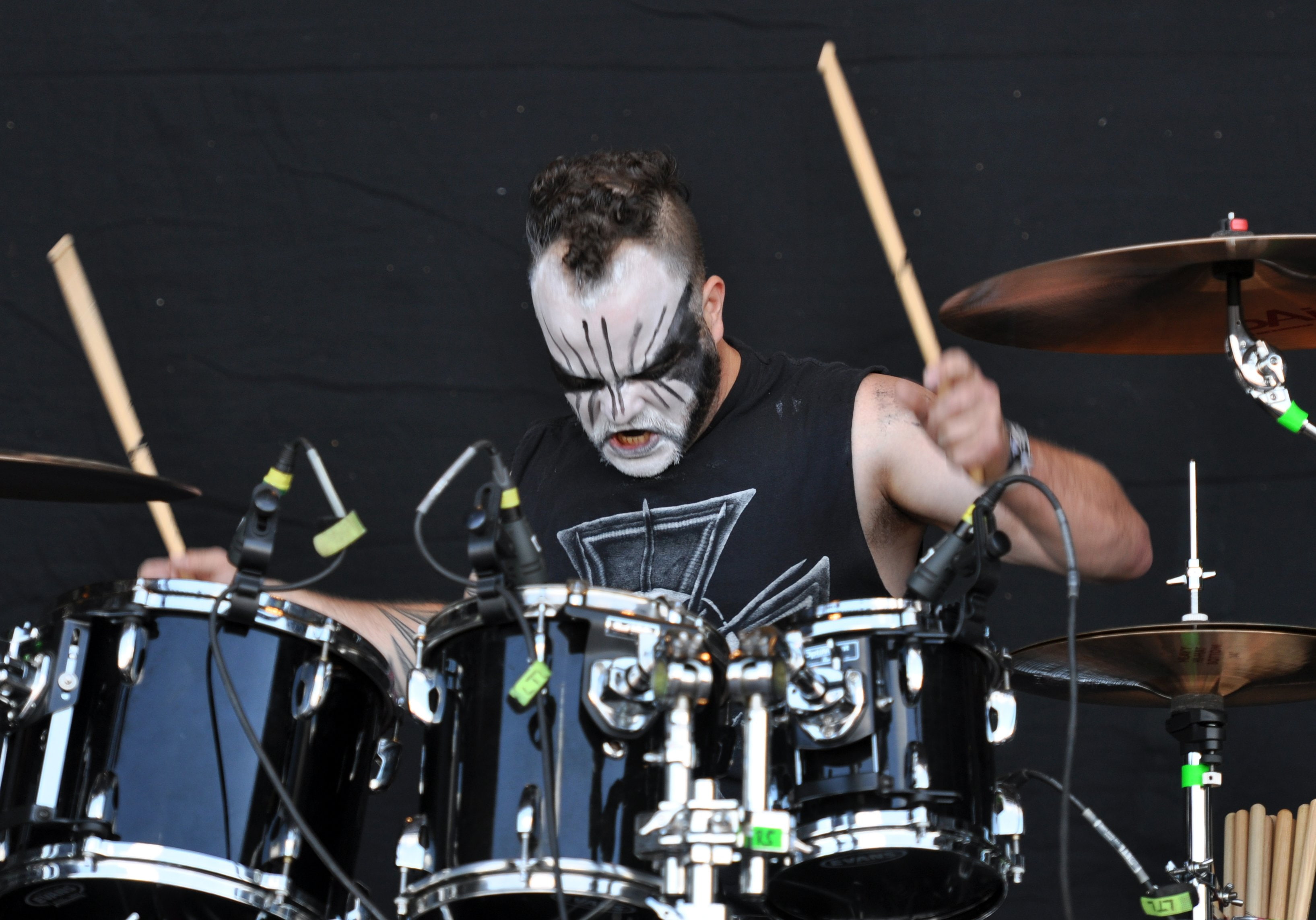 drums, tsjuder, concert, 2K, metal, blask, ert, heavy, HD Wallpaper