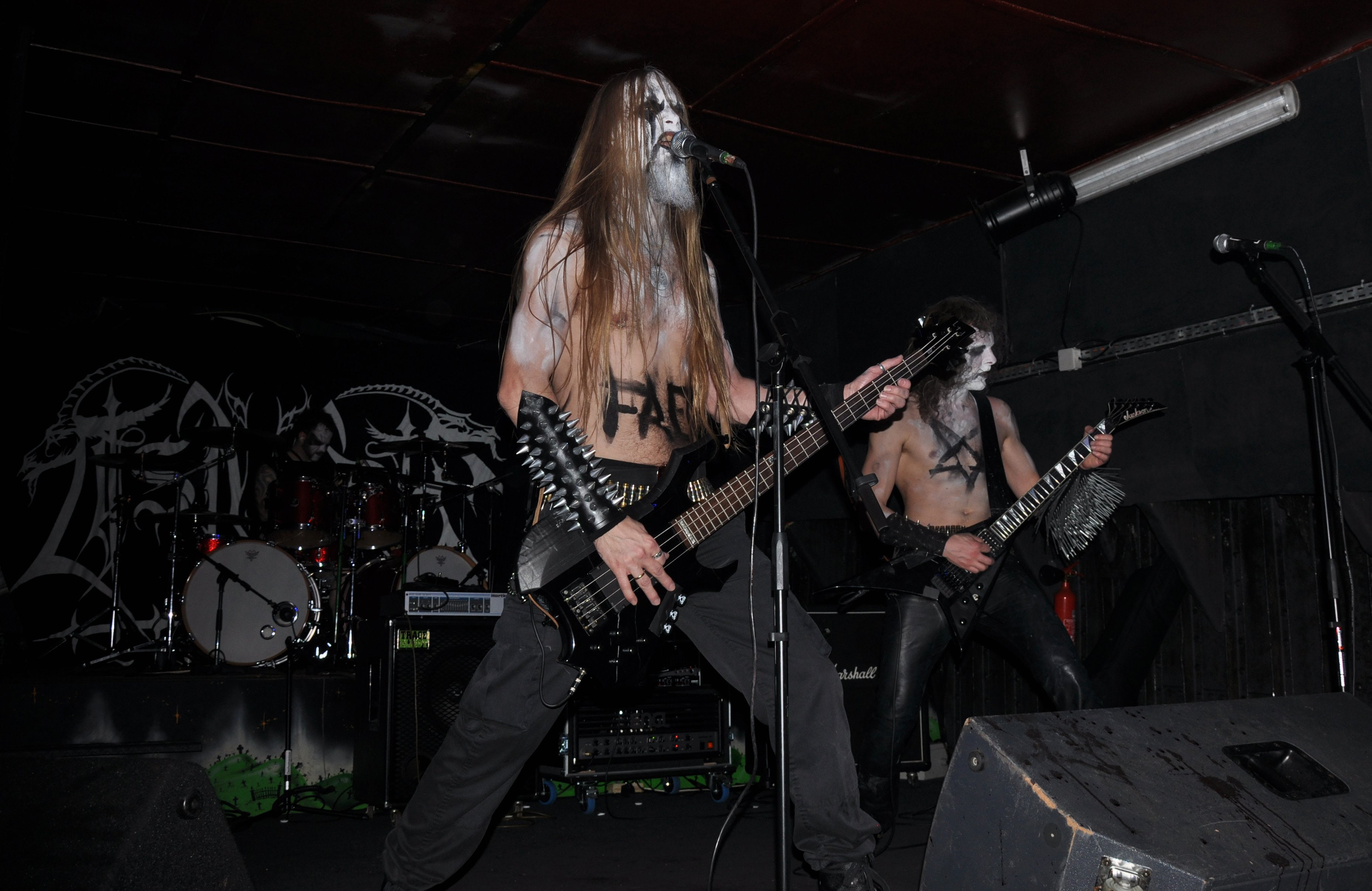 blask, singer, tsjuder, guitar, 2K, metal, concert, heavy, HD Wallpaper
