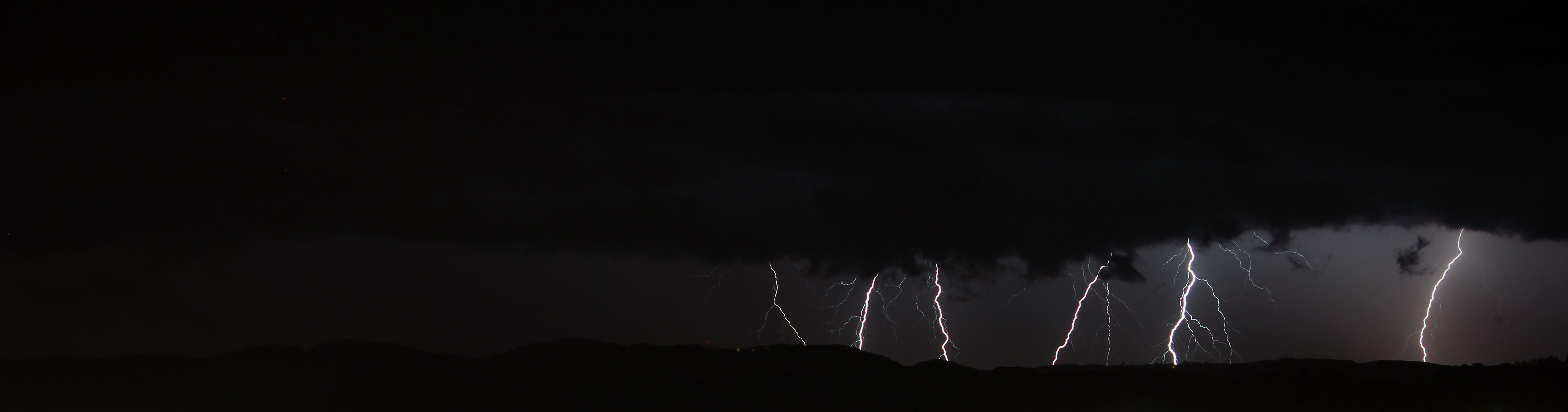 night, storm, communication, flash, beauty in nature, sky, caxias do sul, silhouette, ominous, copy space, rain, weather, thunderstorm, outdoors, illuminated, HD Wallpaper