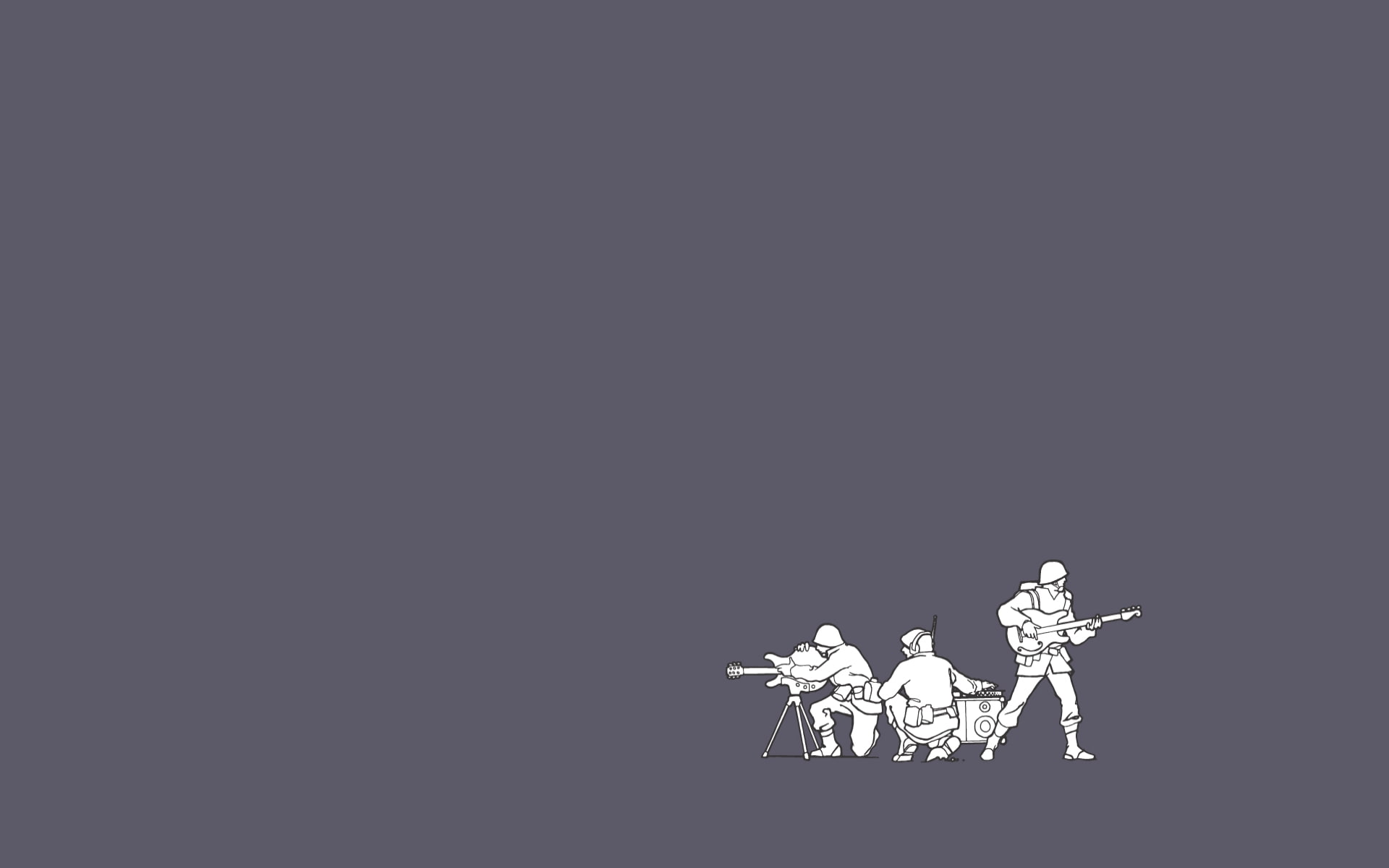 hd, threadless, 1080P, art, minimalistic, simple, army, fun, background, x, HD Wallpaper