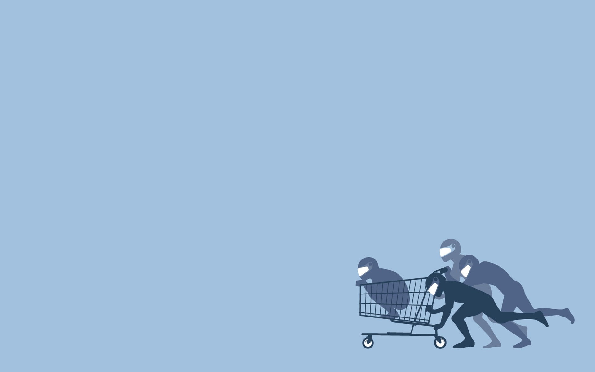 Fun, threadless, art, Cart, 1080P, HD Wallpaper