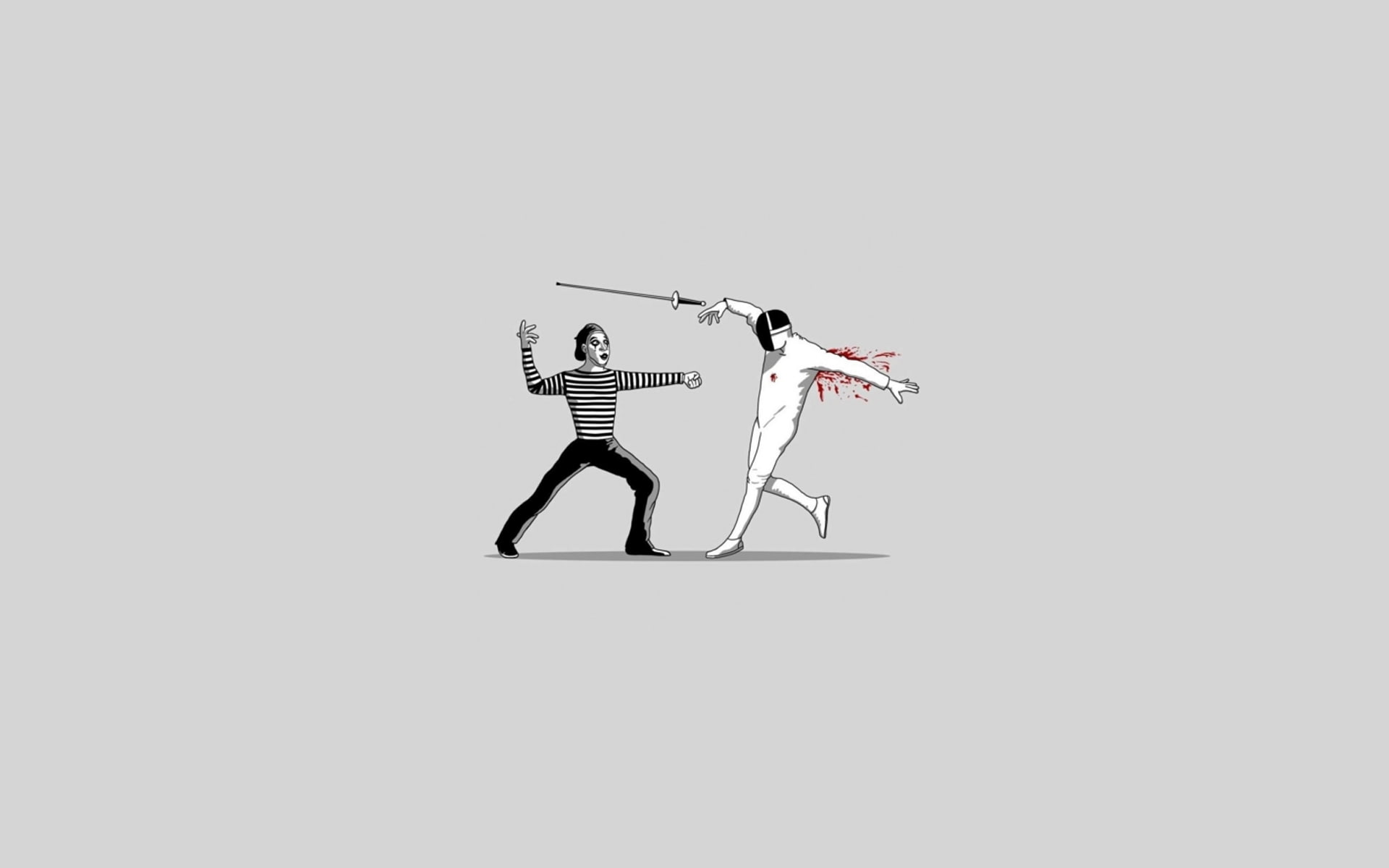 cut out, communication, silhouette, digital composite, weapon, people, two people, adult, full length, copy space, indoors, holding, aggression, nature, HD Wallpaper