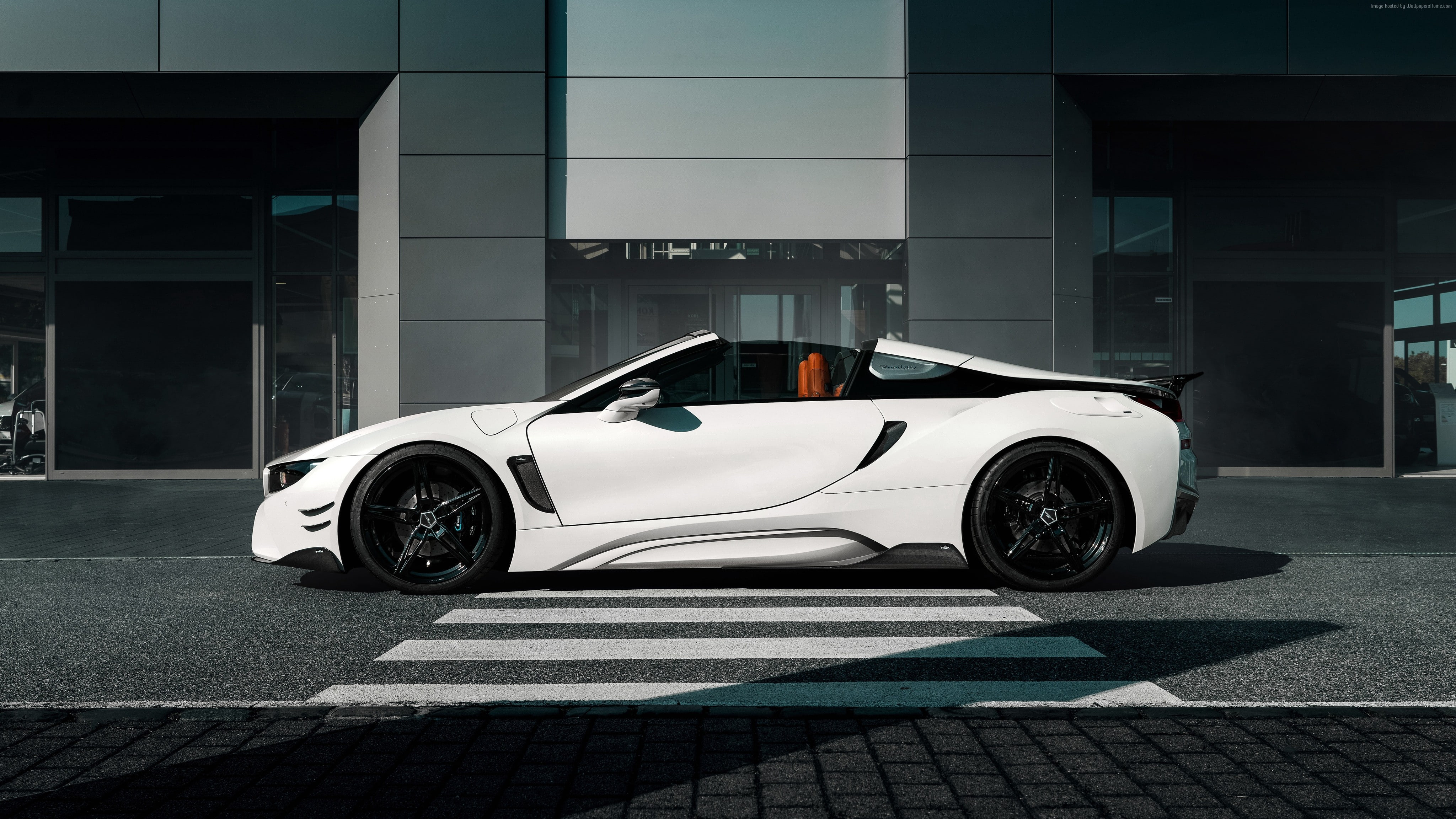 BMW i8 Roadster AC Schnitzer, 2018 Cars, 4K, 4K, supercar, HD Wallpaper