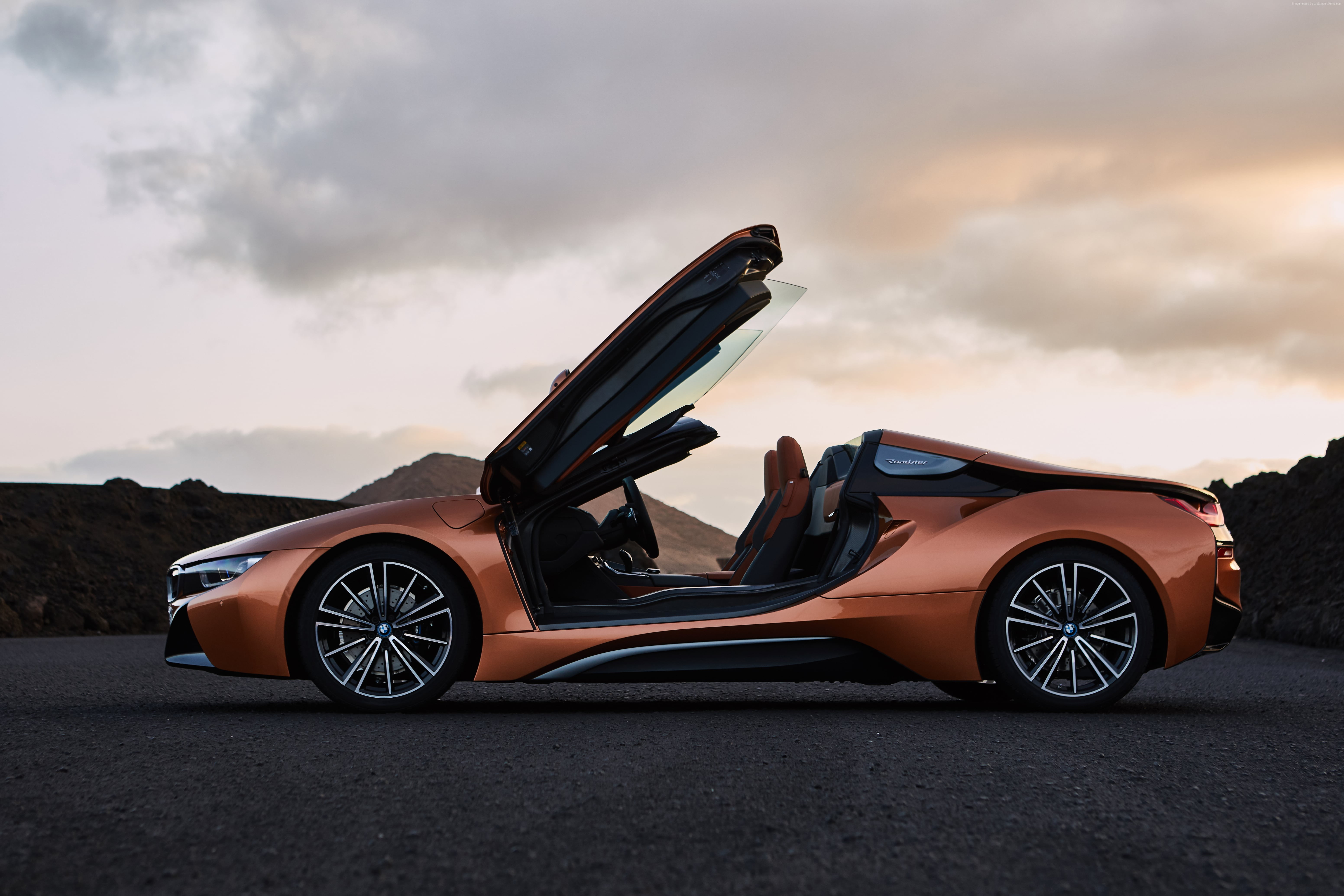 5K, 5K, BMW i8 Roadster, 2018 Cars, HD Wallpaper