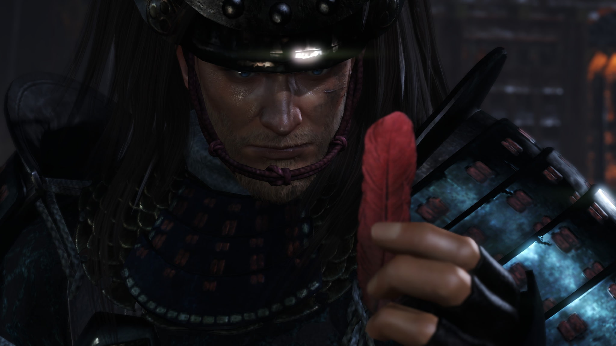 feathers, 1080P, screen shot, nioh, video games, HD Wallpaper