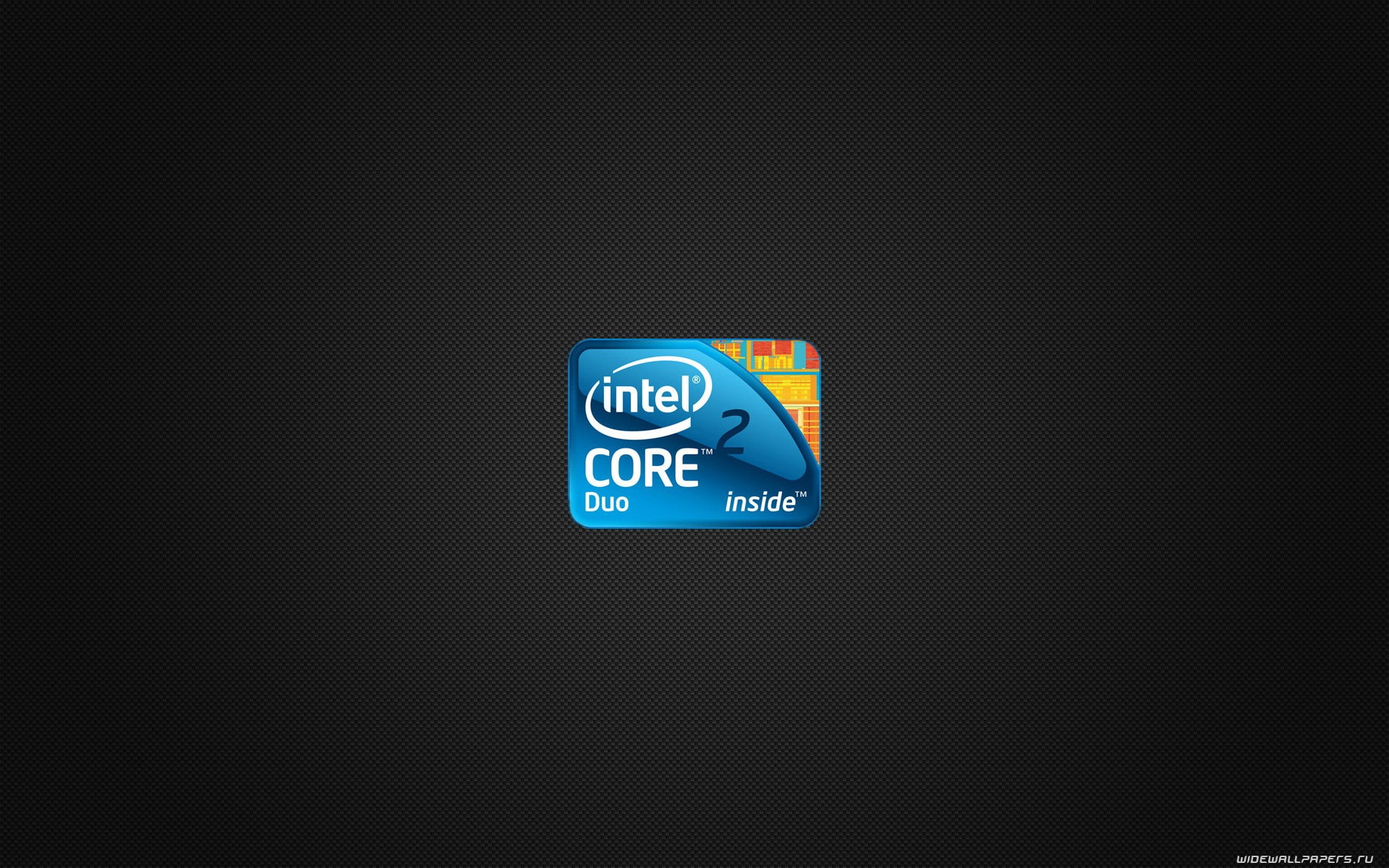 logo, Intel, simple, minimalism, 1080P, HD Wallpaper