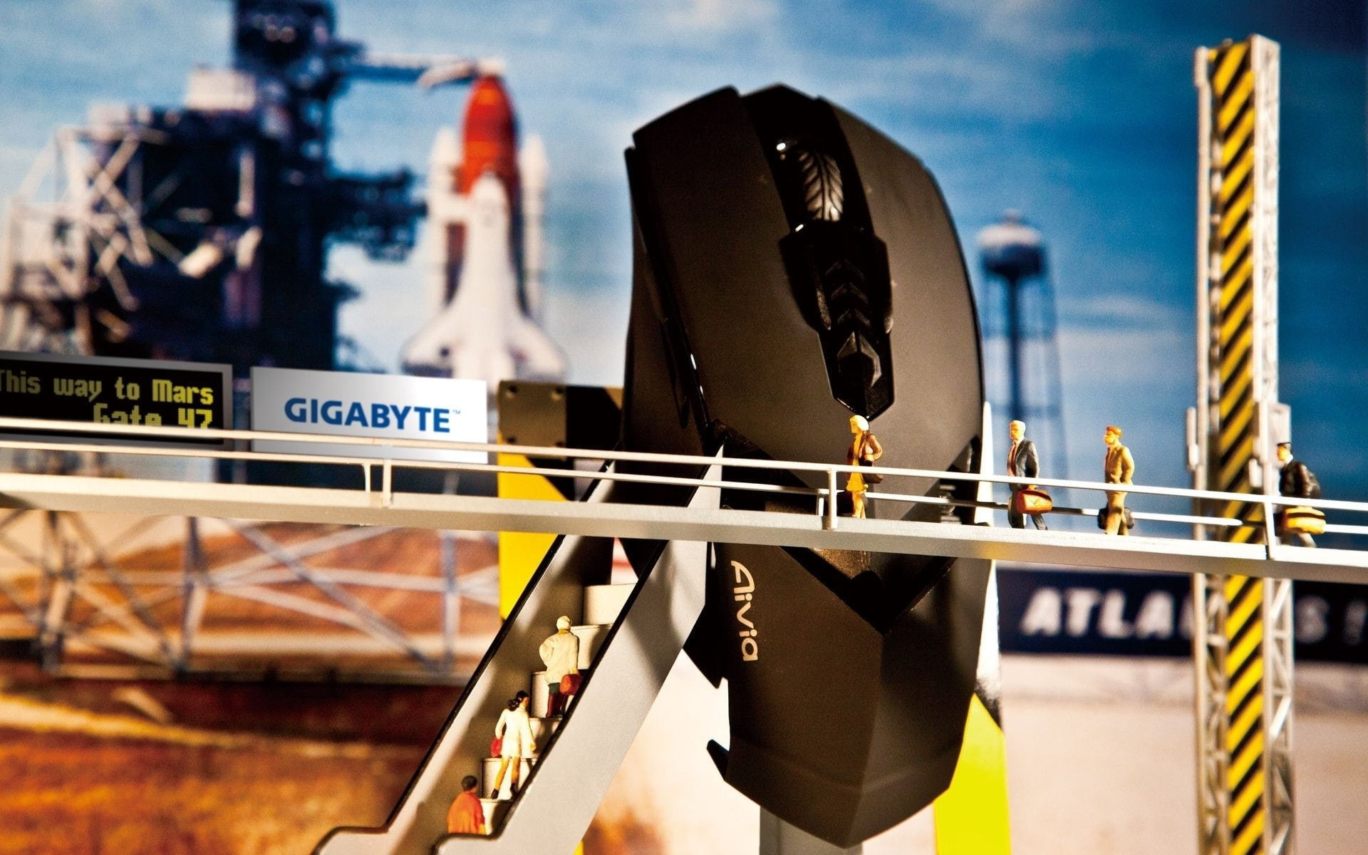 gigabyte, gaming, computer, 1080P, HD Wallpaper