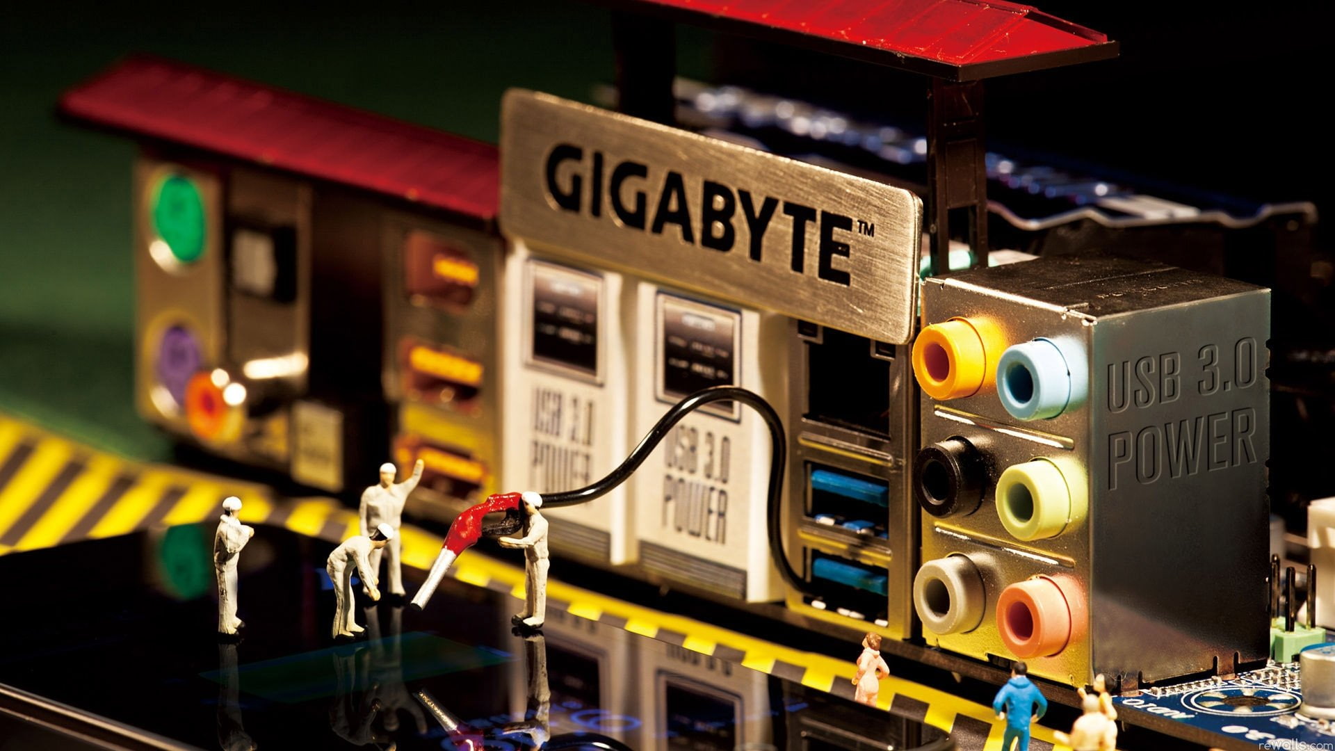 1080P, gigabyte, computer, gaming, HD Wallpaper