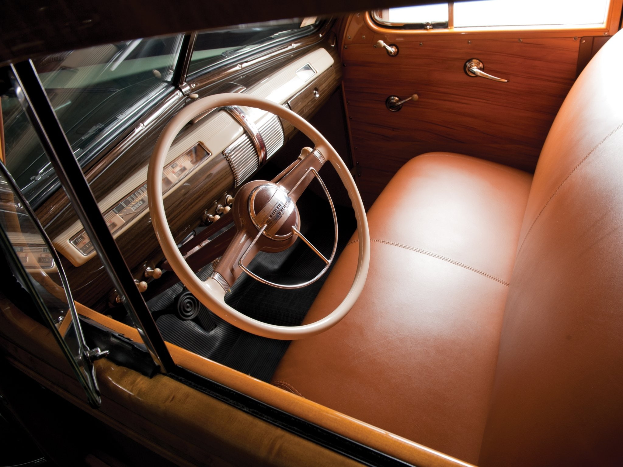 1941, 11a 79b, woody, retro, 1080P, super, ford, v 8, deluxe, interior, stationwagon, HD Wallpaper