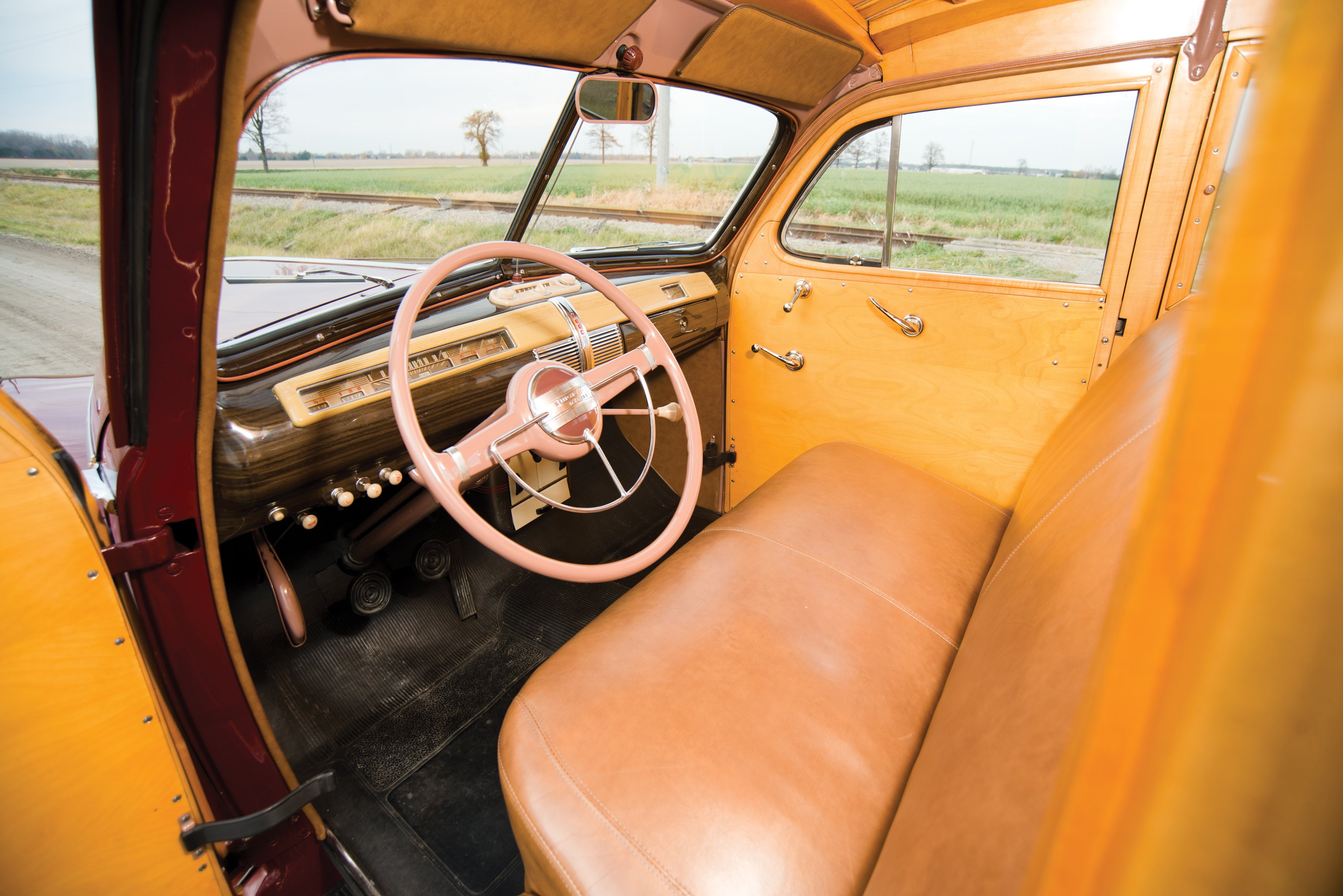 retro, stationwagon, 2K, v-8, deluxe, 1941, woody, super, (11a-79b), ford, HD Wallpaper