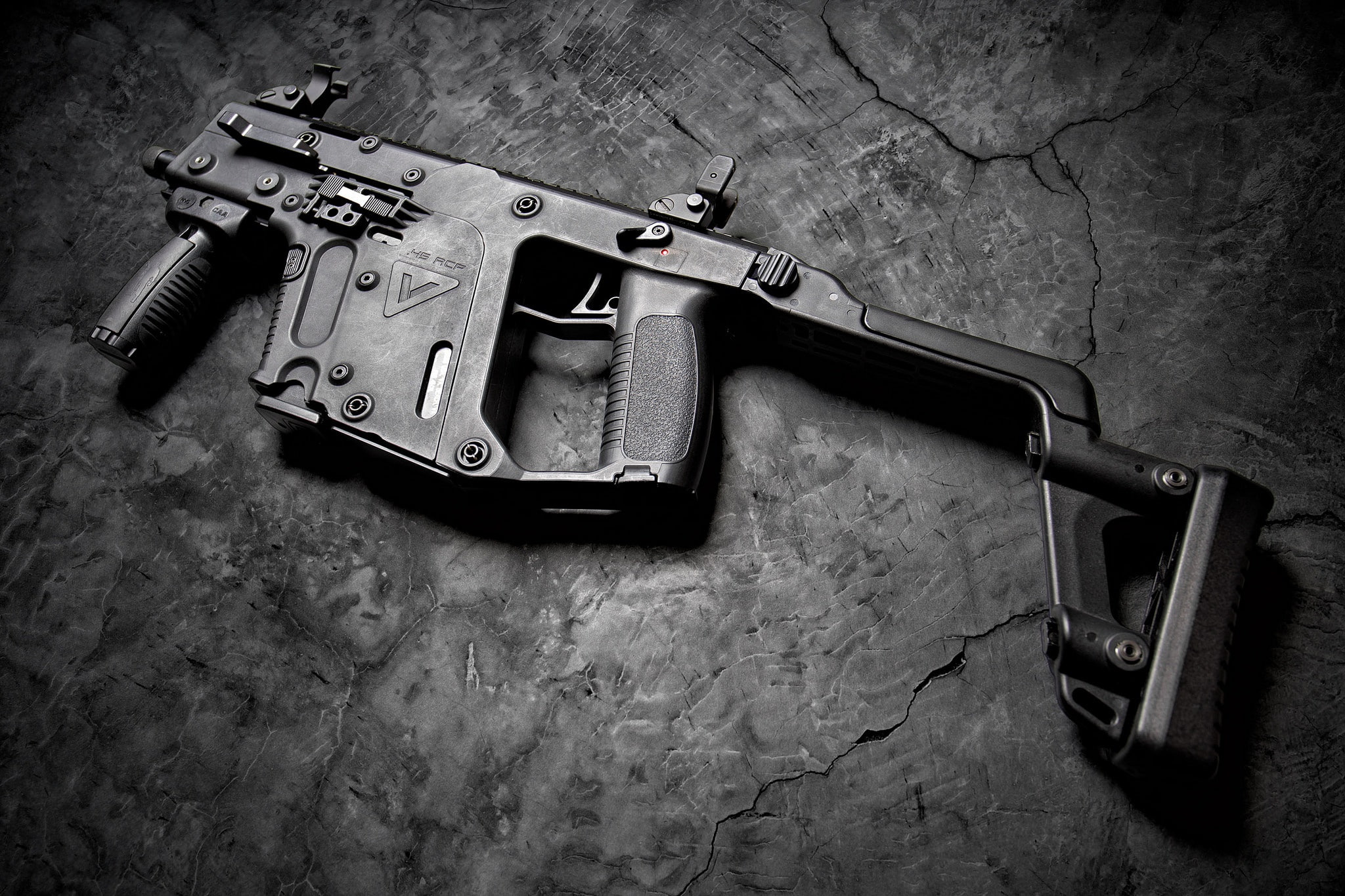 Kriss Vector, background, 1080P, 45 RBU, machine, HD Wallpaper