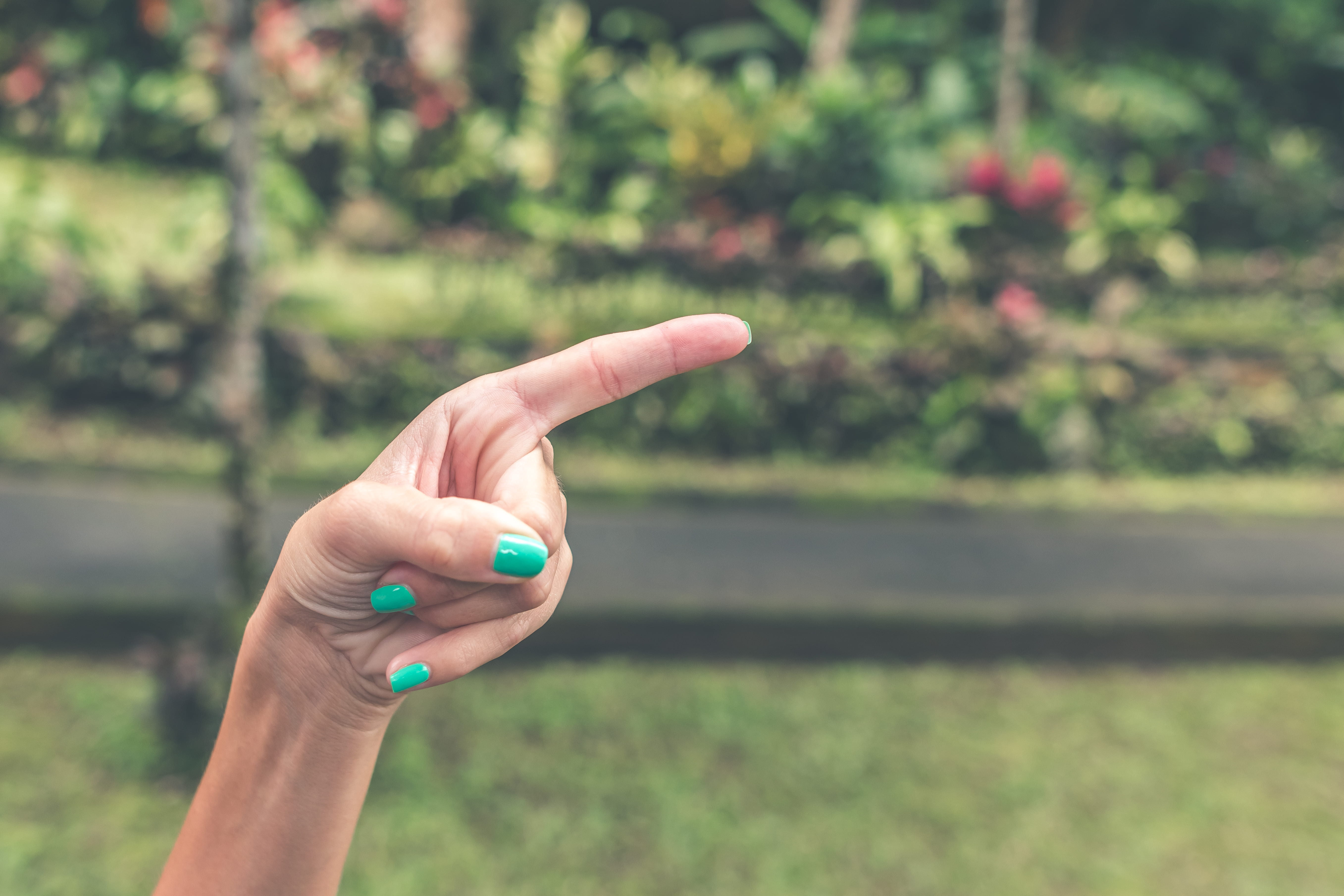 jungle, that way, body part, 5K, background, direction, human limb, blurred, land, one person, lifestyles, personal perspective, nature, focus on foreground, HD Wallpaper
