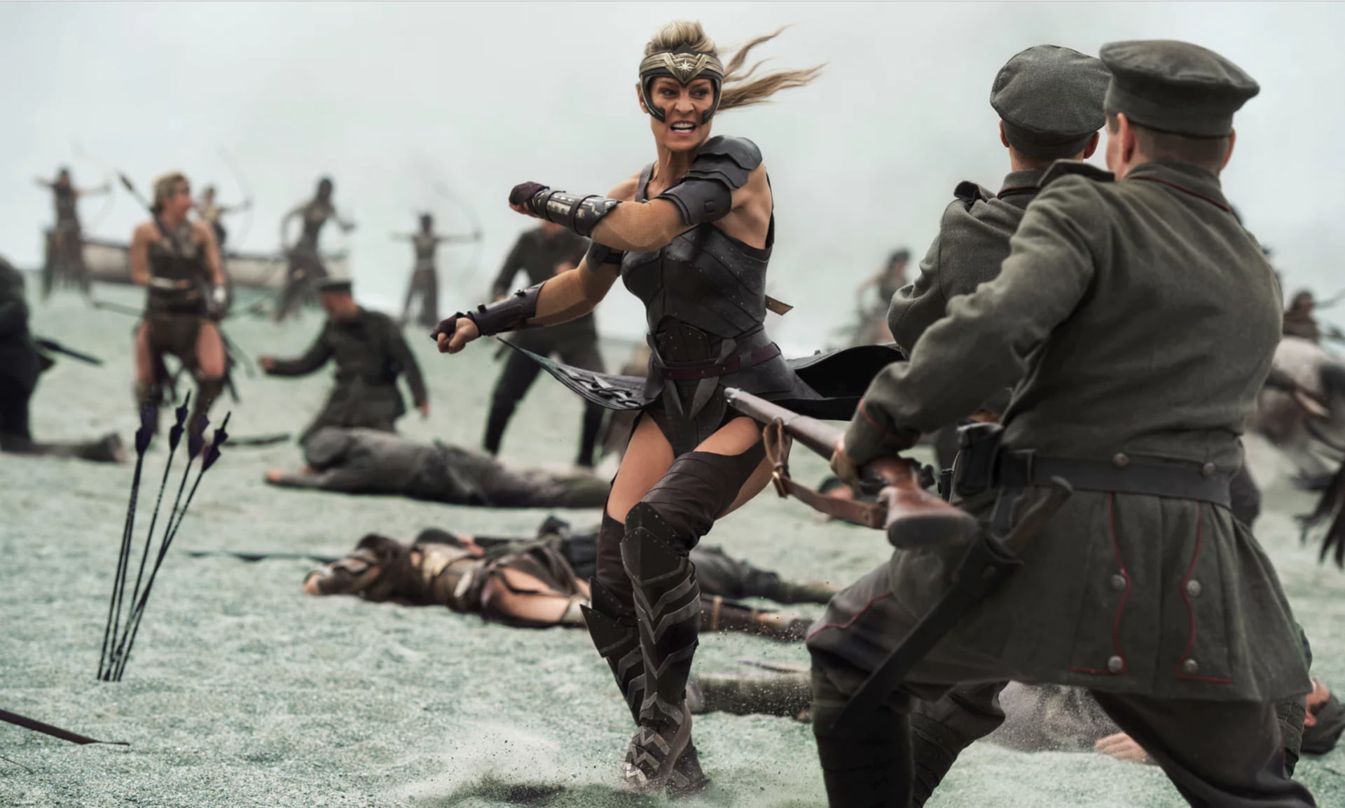 Movie, Robin Wright, 1080P, Wonder Woman, General Antiope, HD Wallpaper