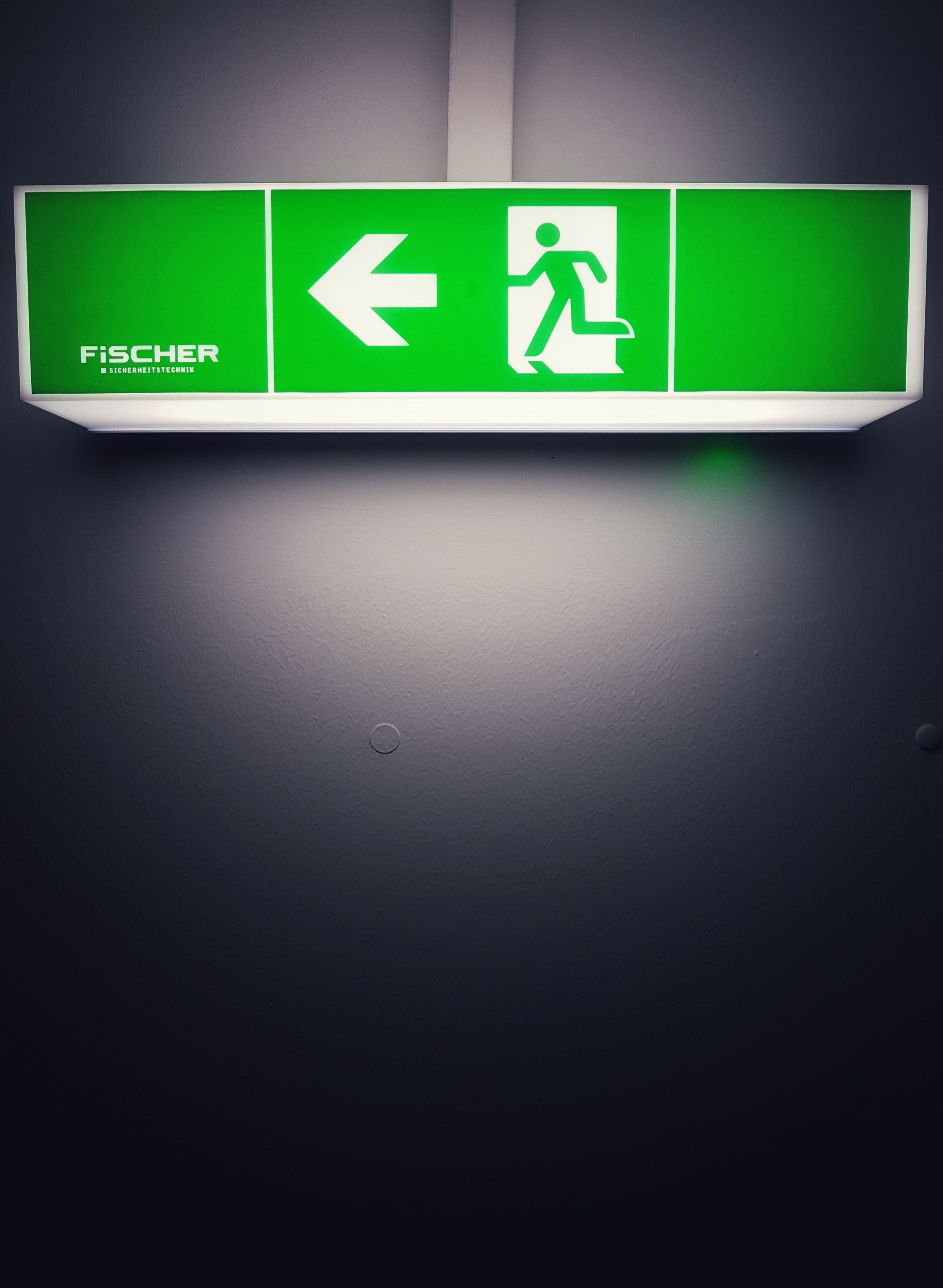 direction, close-up, road, communication, wall, arrow symbol, text, exit, wall - building feature, arror, guidance, safety, fire, symbol, fischer, information, Phone HD Wallpaper