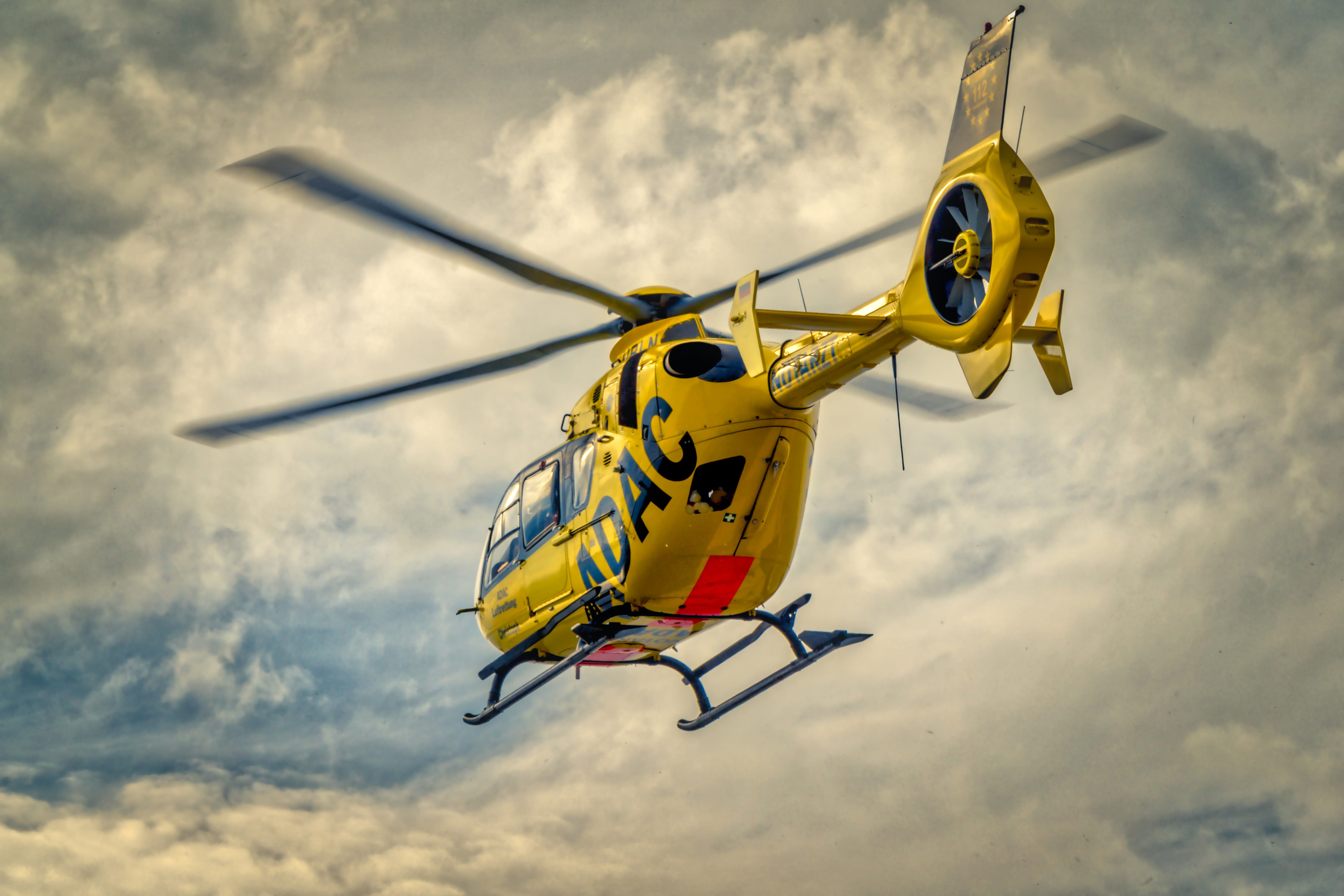 mid-air, yellow, motion, accident rescue, adventure, air rescue, sky, outdoors, flying, freedom, helicopter, save, on the move, no people, air vehicle, HD Wallpaper