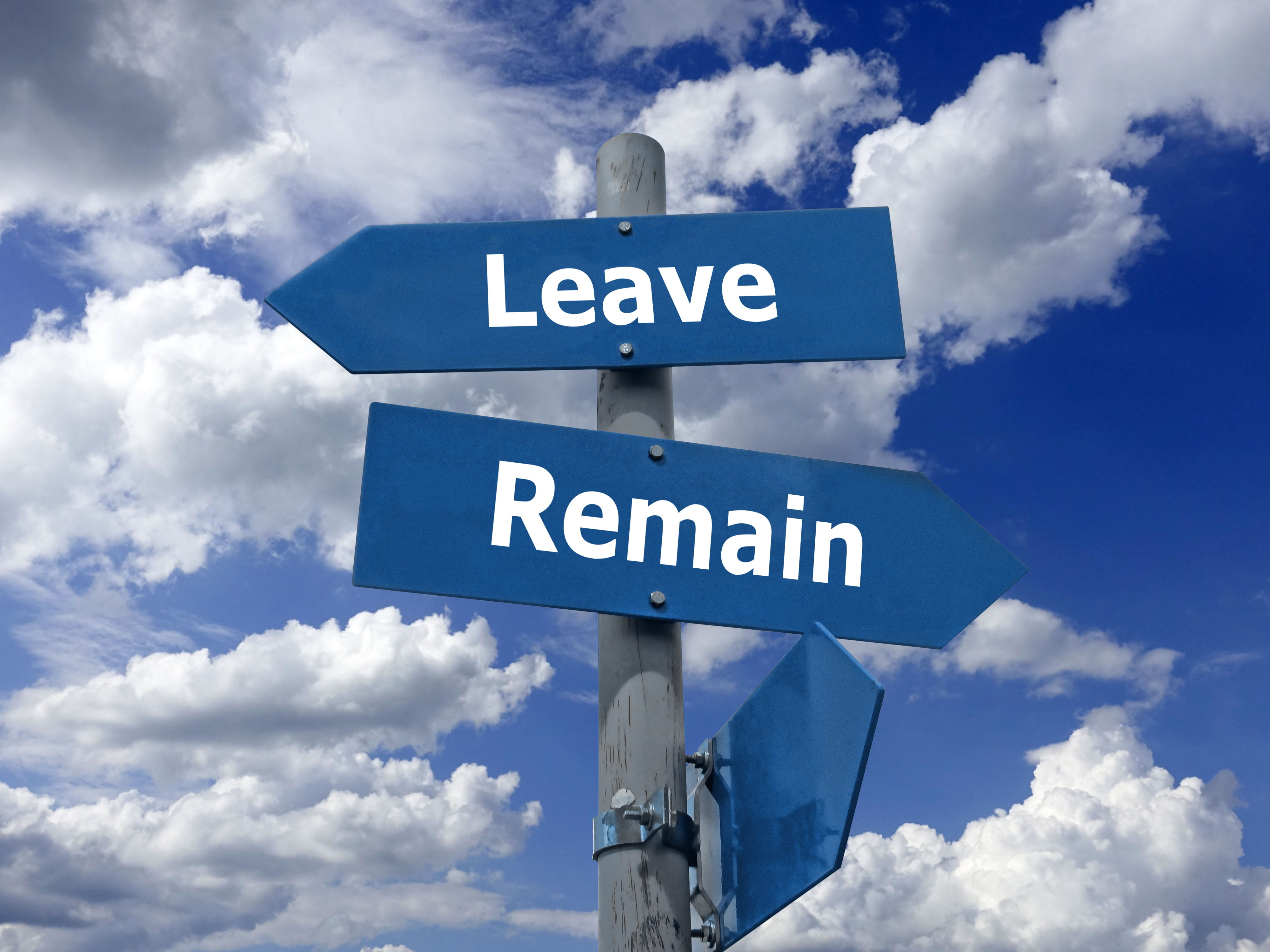 4K, politics, nature, road, guidance, british, information, europe, day, uk, government, referendum, cloud - sky, crisis, directional sign, european, no people, HD Wallpaper