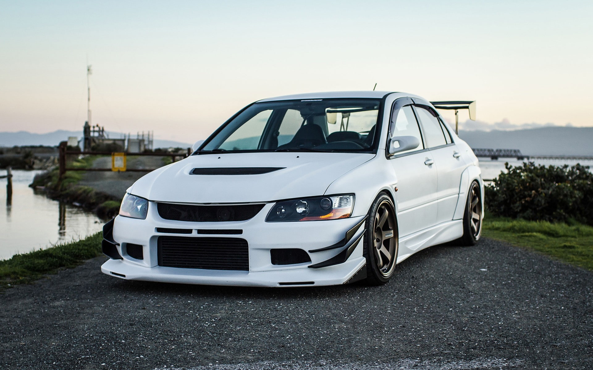 1080P, Mitsubishi Lancer Evolution IX, JDM, Mitsubishi Lancer, HD Wallpaper