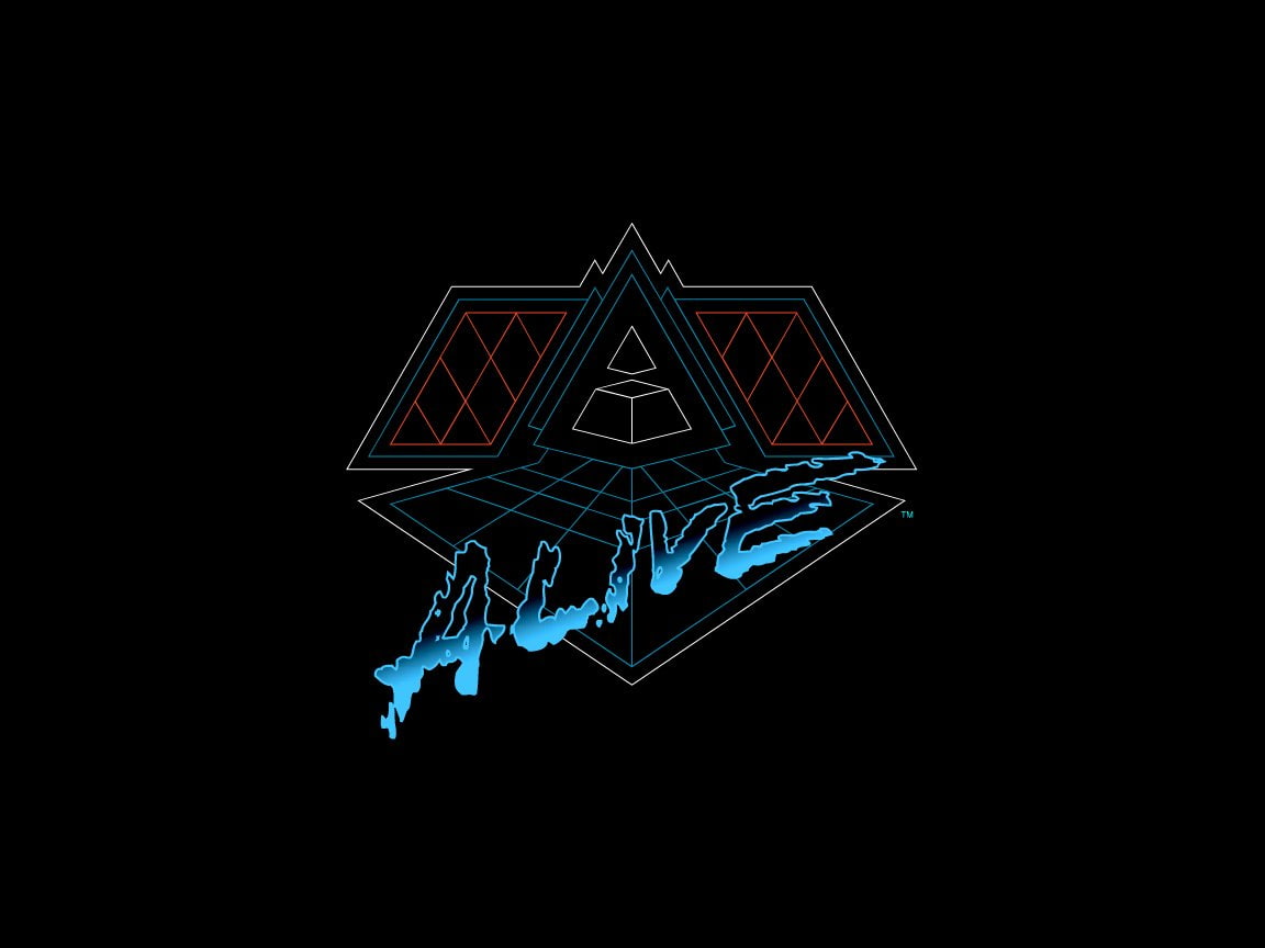 Band (Music), Daft Punk, Alive, 480P, HD Wallpaper