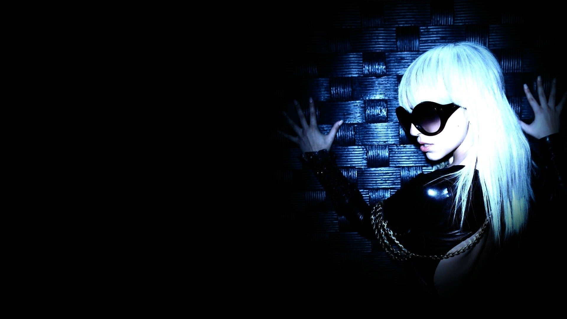 young women, looking At Camera, mystery, people, portrait, copy space, hair, females, lady gaga, beauty, lifestyles, human Face, headshot, darkroom, fantasy, HD Wallpaper