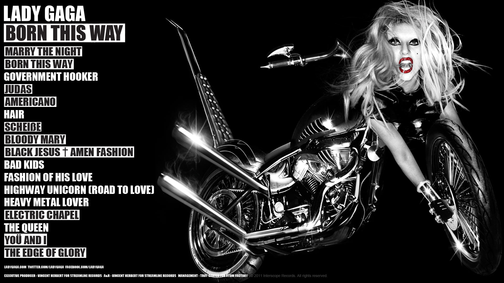 gaga, lady, hd, music, 1080P, HD Wallpaper