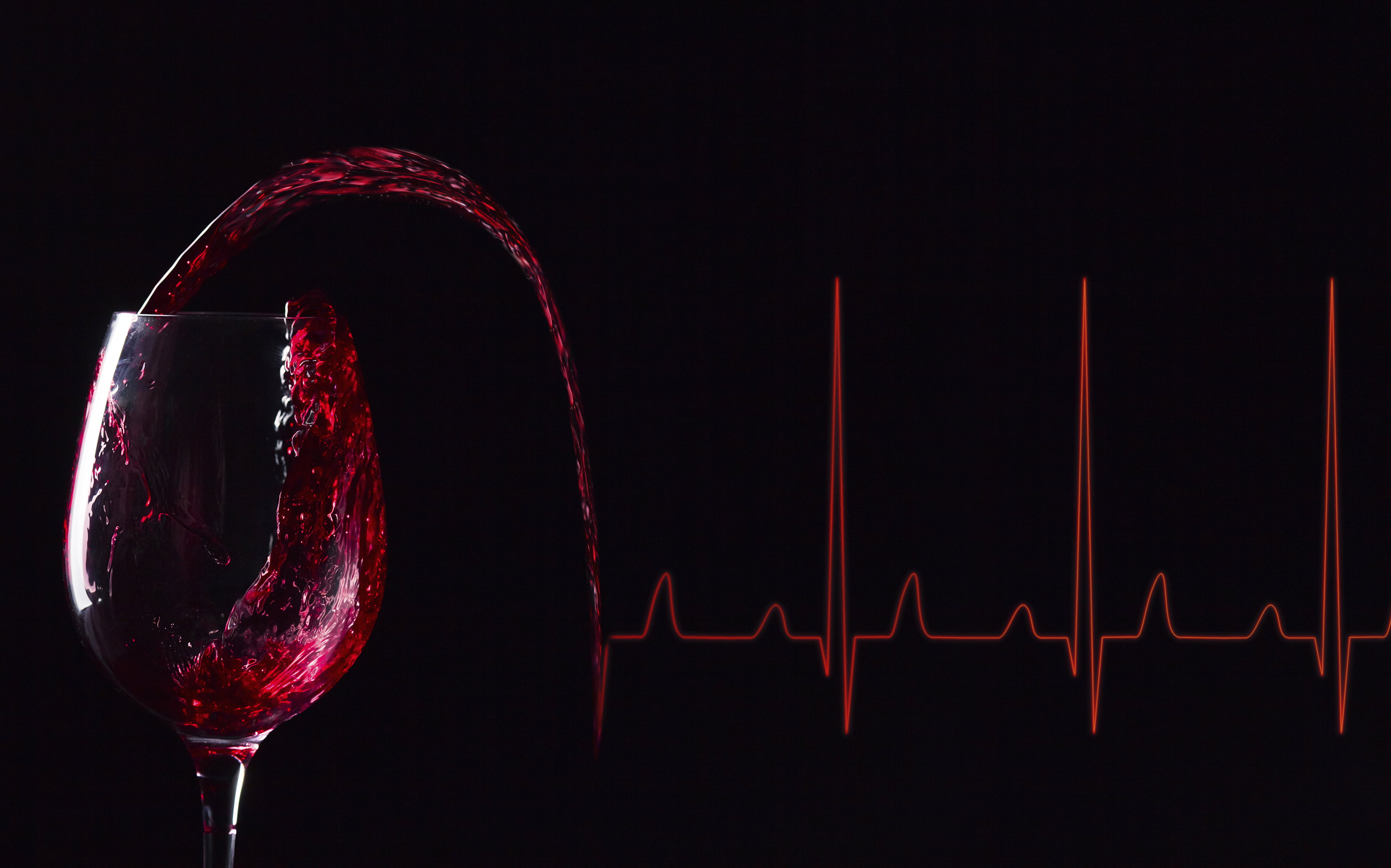 still life, lines, refreshment, light painting, glass of wine, drink, food, wine, glass, night, illuminated, alcohol, black background, studio shot, HD Wallpaper