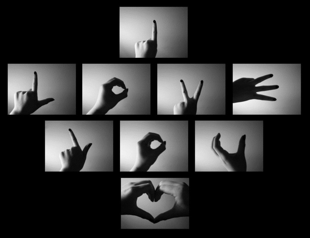 signs, illuminated, creativity, night, communication, close-up, hand, digital composite, text, representation, silhouette, collage, composite image, photos, HD Wallpaper