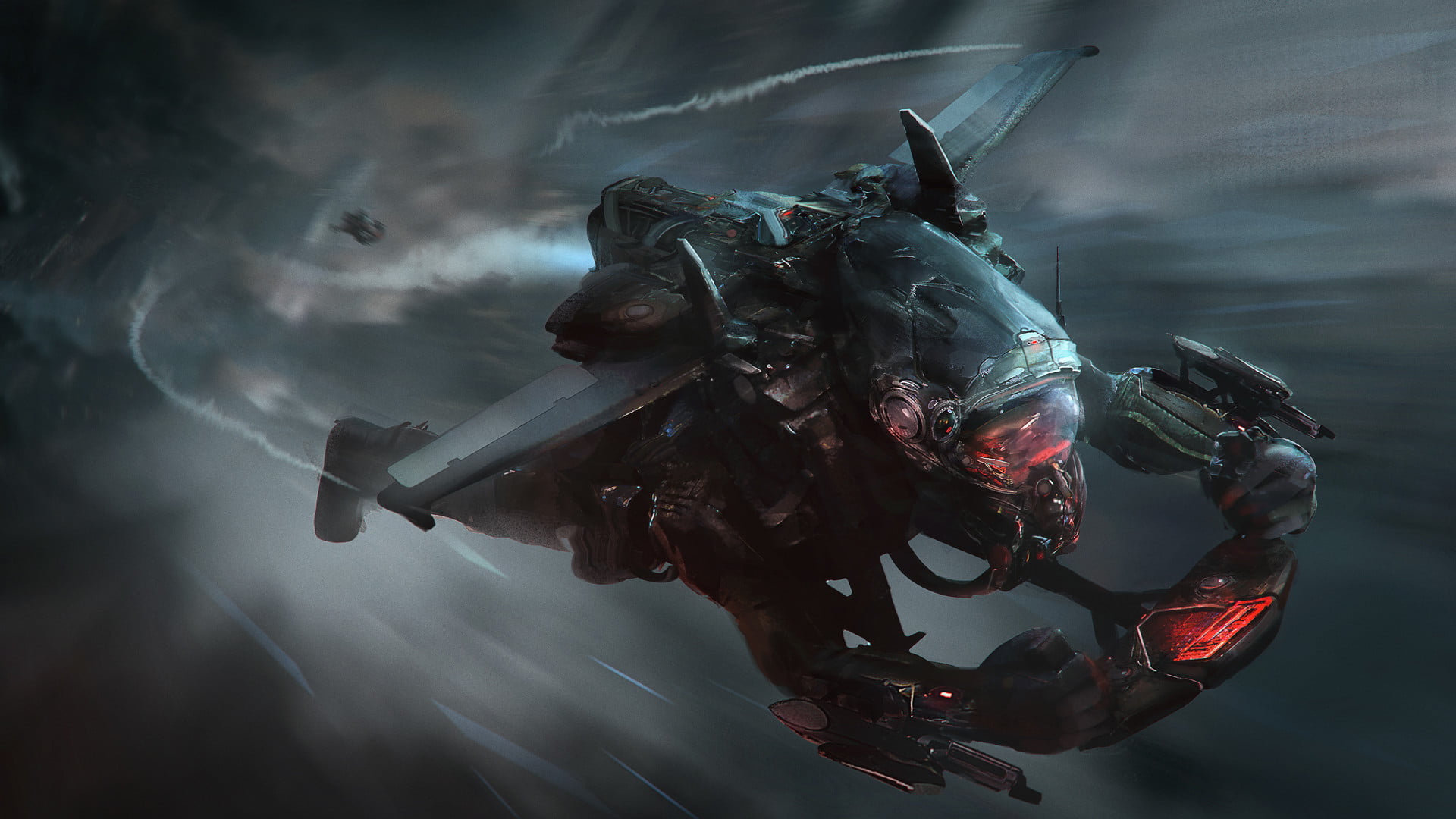 Jetpack, Men, 1080P, Suit, Sci Fi, HD Wallpaper