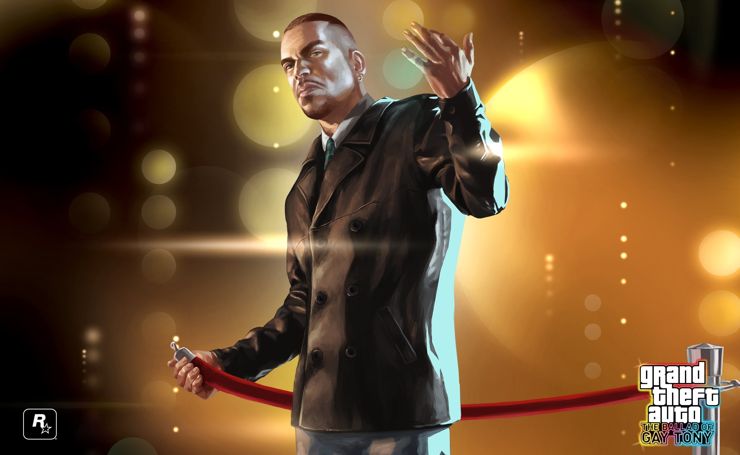 front view, one person, light - natural phenomenon, arts culture and entertainment, adult, Grand Theft Auto, gta, business, theft, grand theft auto the ballad of gay tony, HD Wallpaper