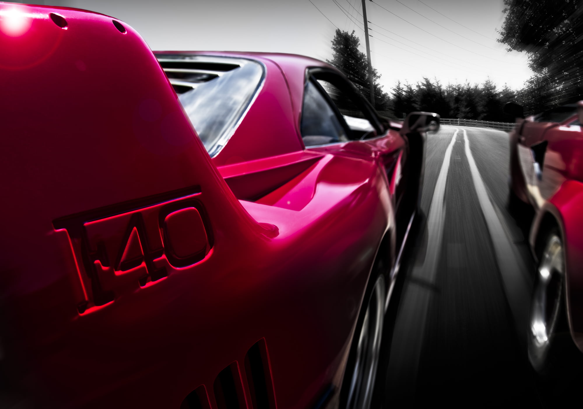 1080P, Ferrari, Ferrari F-40, HD Wallpaper