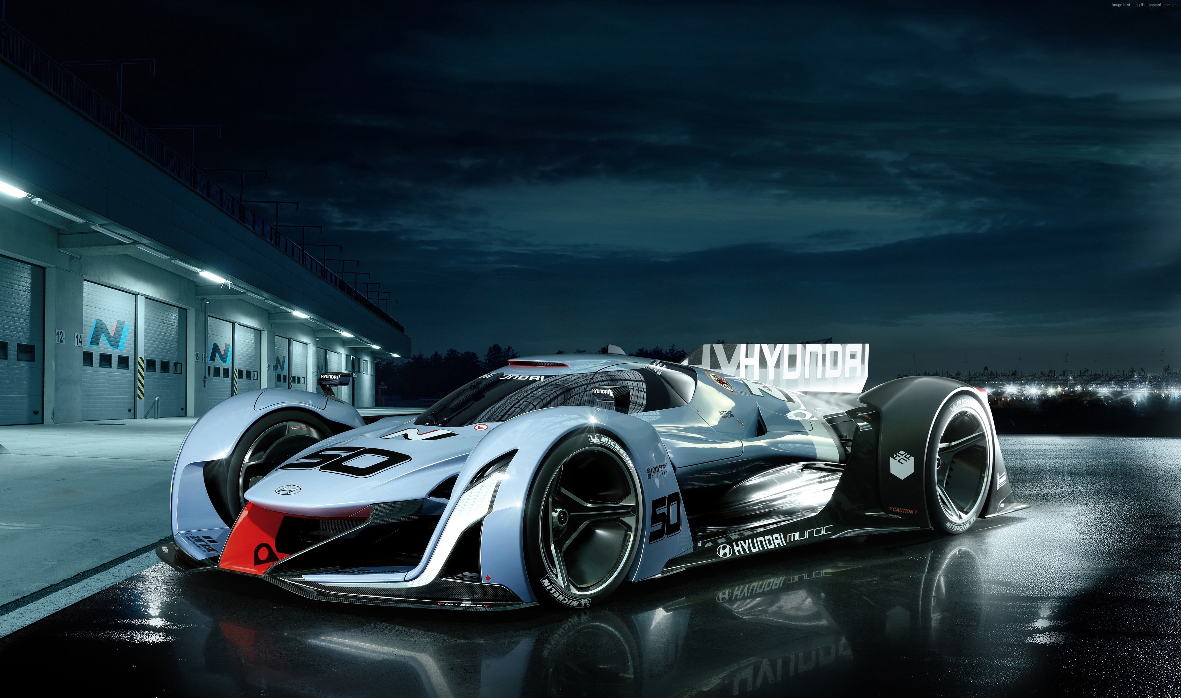 Best cars of 2015, Hyundai, 4K, sport car, Hyundai N 2025 Vision Gran Turismo, Grand Sport, HD Wallpaper