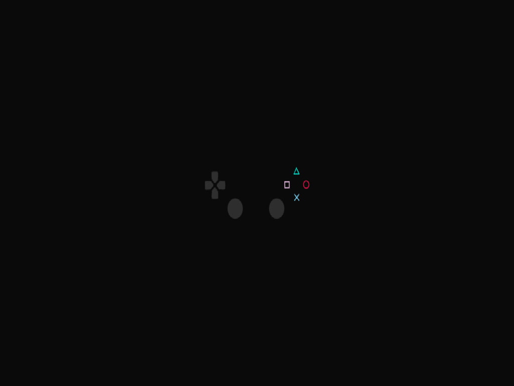 480P, PlayStation 2, minimalism, HD Wallpaper
