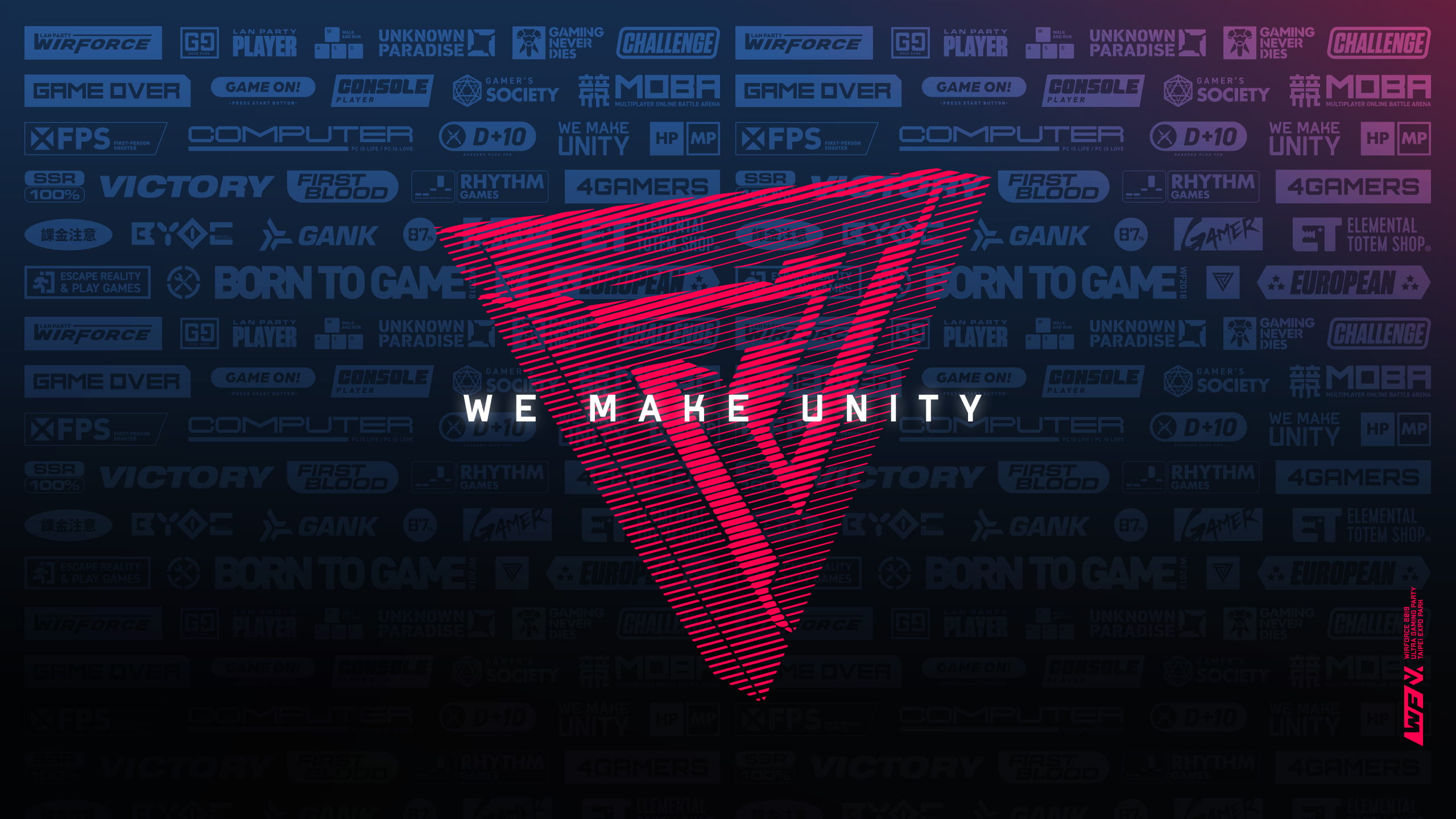 WirForce, 4Gamers, 2K, gamers, Taiwan, Otaku, WF2019, esport, Lan party, HD Wallpaper