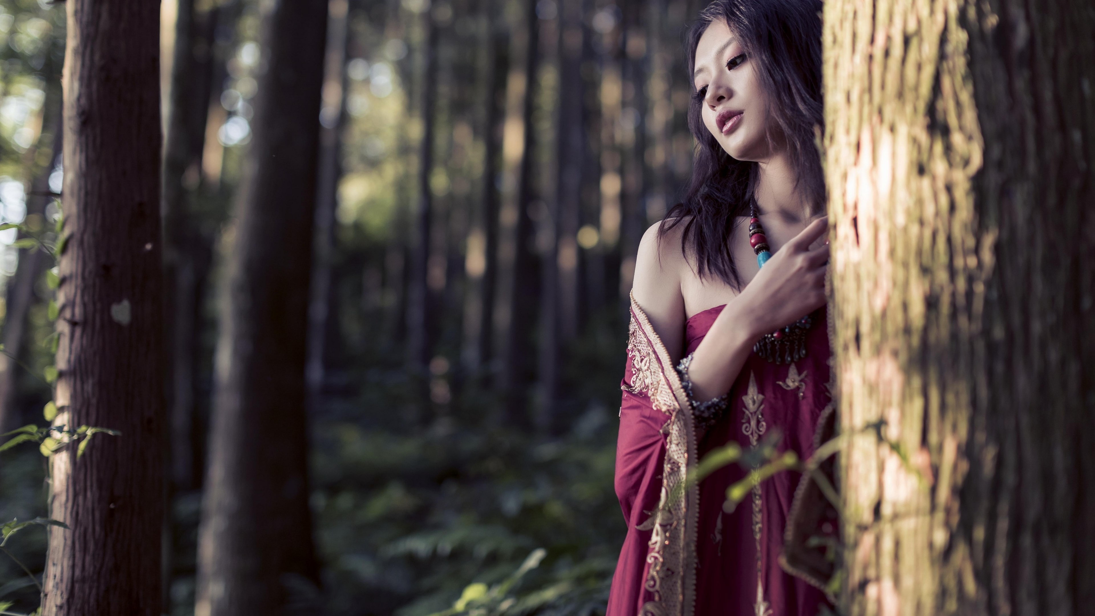 4K, high definition girl  3840x2160, HD Wallpaper