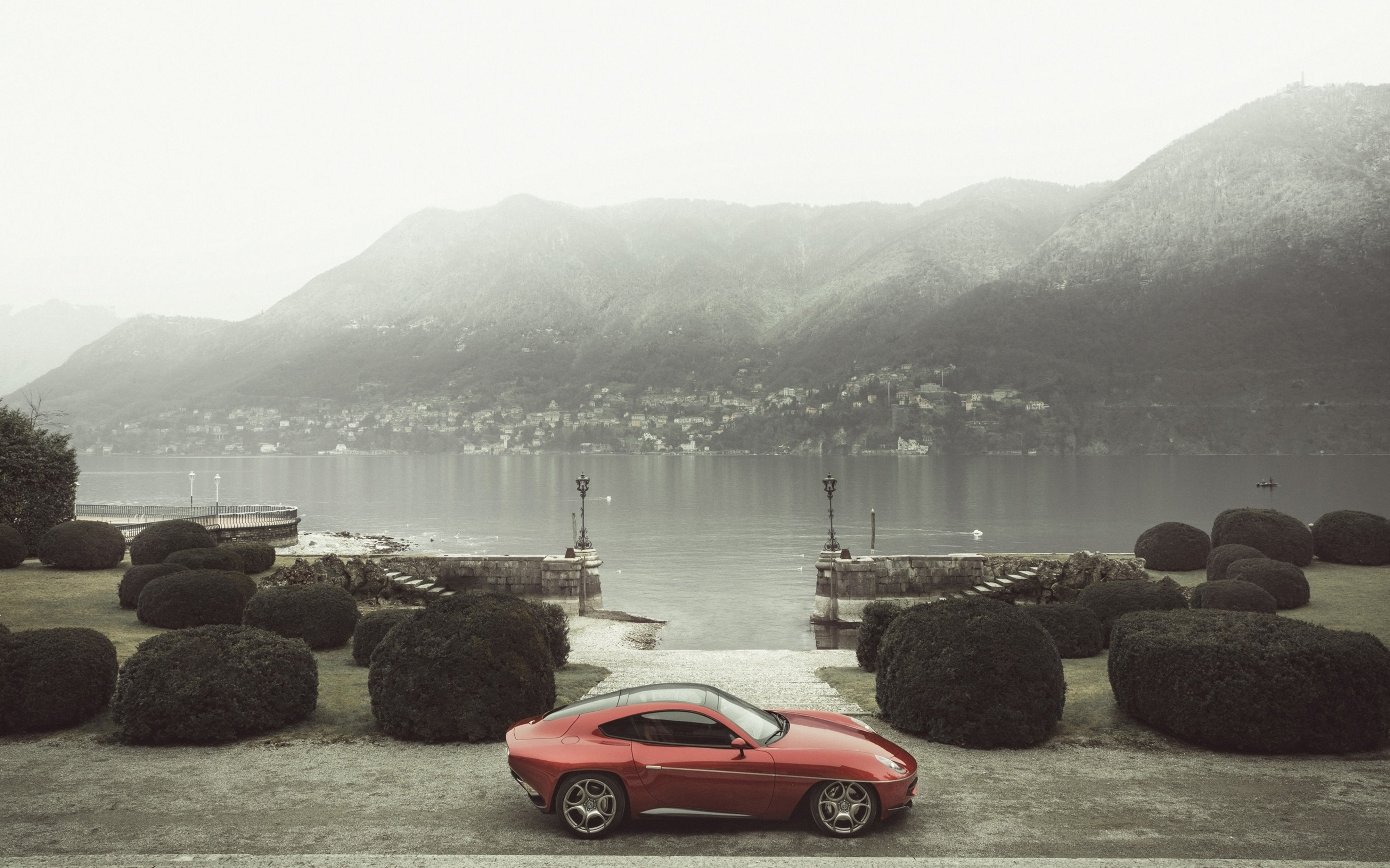 4000x2500, 2012 alfa romeo disco volante by touring superlegg, 4K, HD Wallpaper