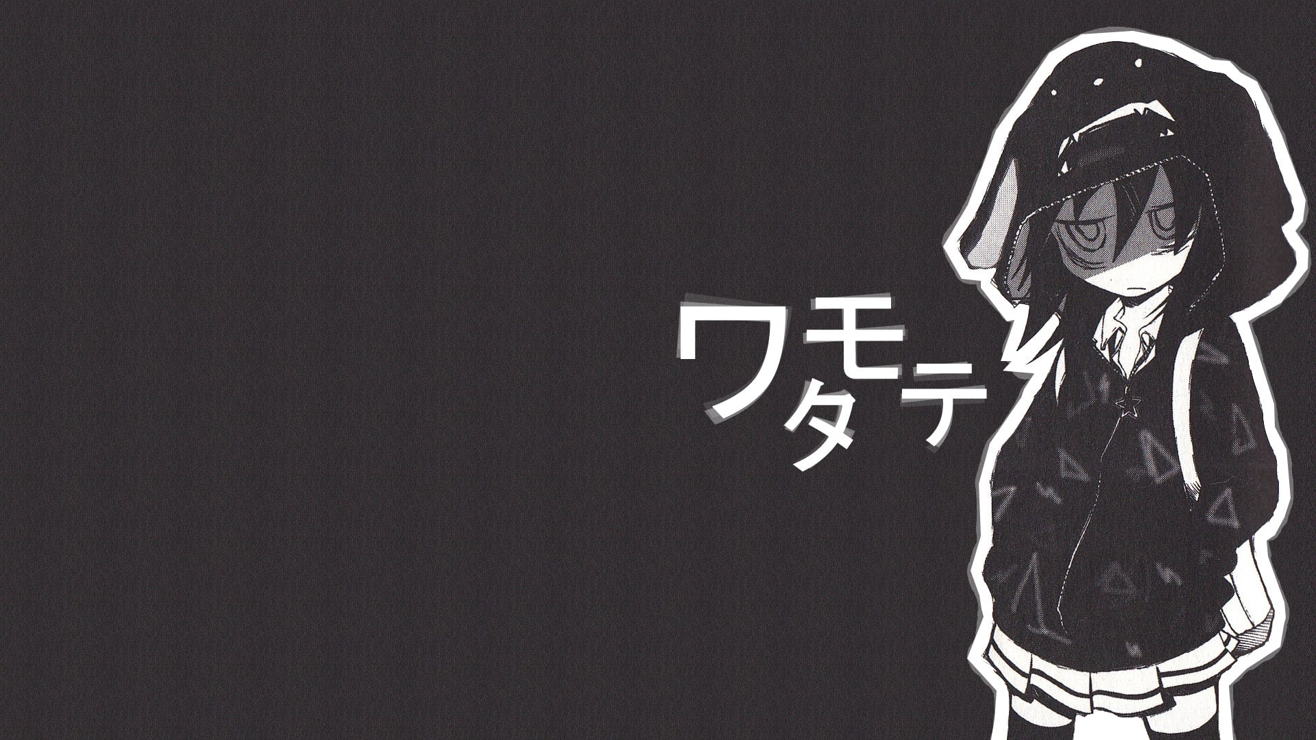 anime girls, Kuroki Tomoko, Watashi ga Motenai no wa Dou Kangaetemo Omaera ga Warui!, 1080P, HD Wallpaper
