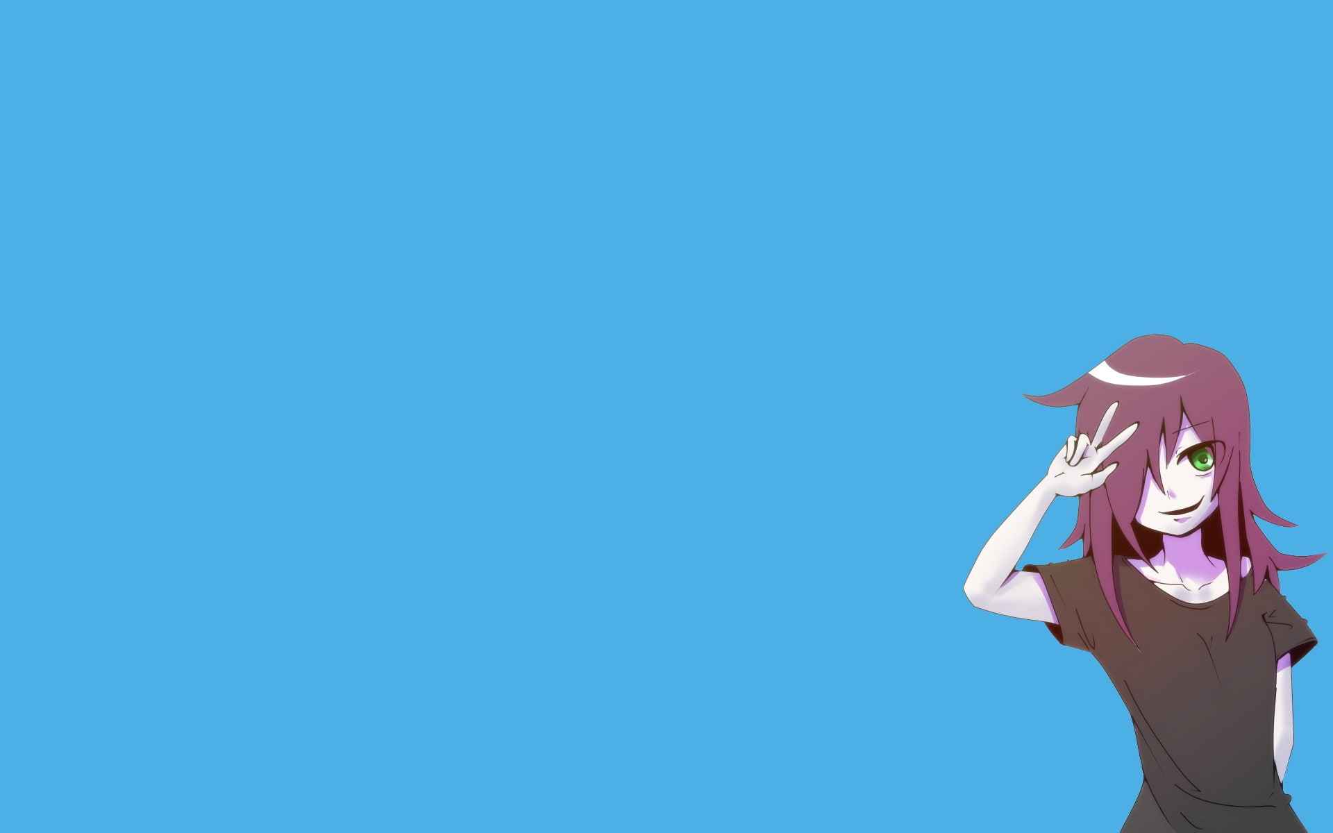 art and craft, one person, lifestyles, three quarter length, standing, nature, anime, sky, human representation, Watashi ga Motenai no wa Dou Kangaetemo Omaera ga Warui!, HD Wallpaper