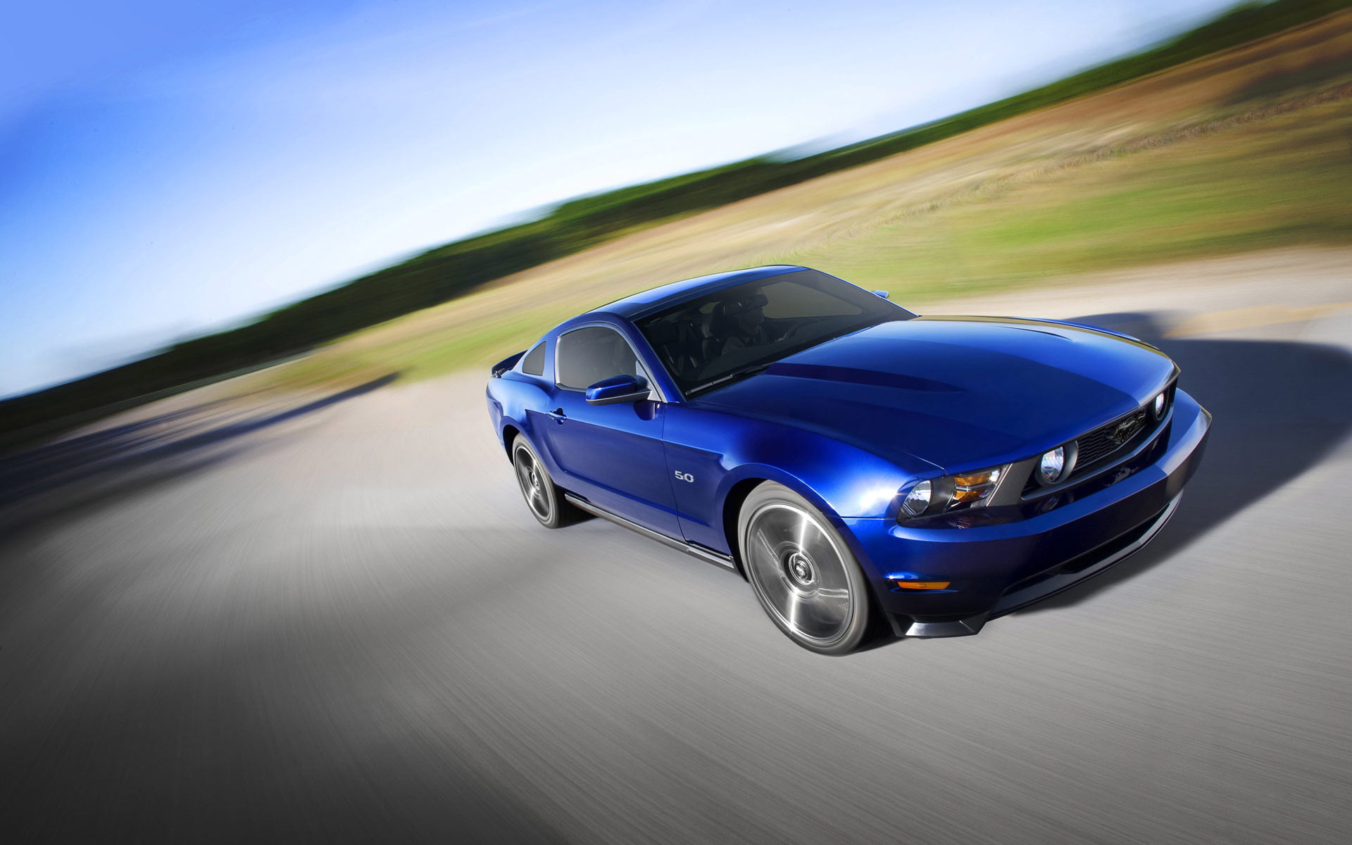 coupe, Cars, day, expensive cars, Jaguar, car, blue, th, jaguar cars, 1080P, sky, mode of transportation, road, speed, driving, on the move, HD Wallpaper
