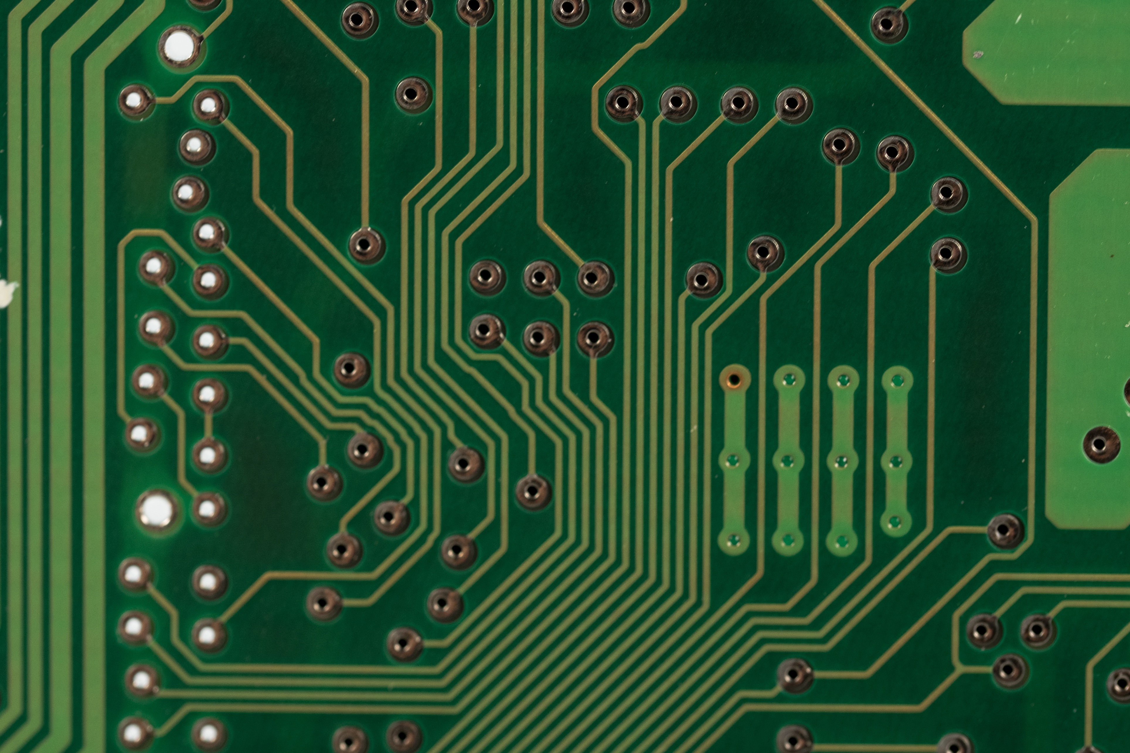chip, turquoise colored, 4K, lines, no people, backgrounds, cpu, hardware, electronics industry, line, complexity, close-up, computer, metal, riser board, HD Wallpaper