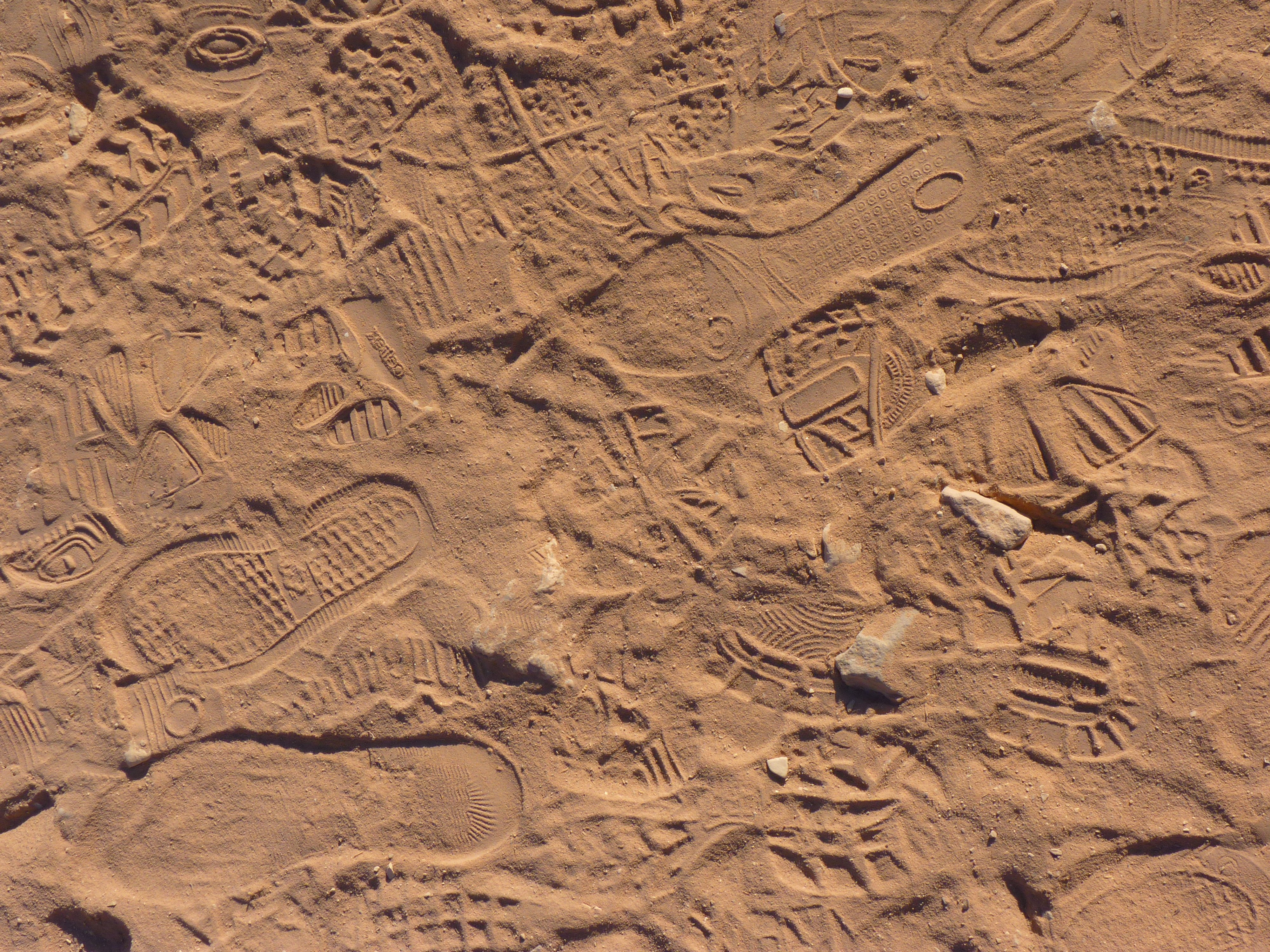 4K, occurs, trace, absence, desert, arid climate, backgrounds, beach, land, day, dirt, no people, brown, pattern, print, full frame, outdoors, tire track, HD Wallpaper