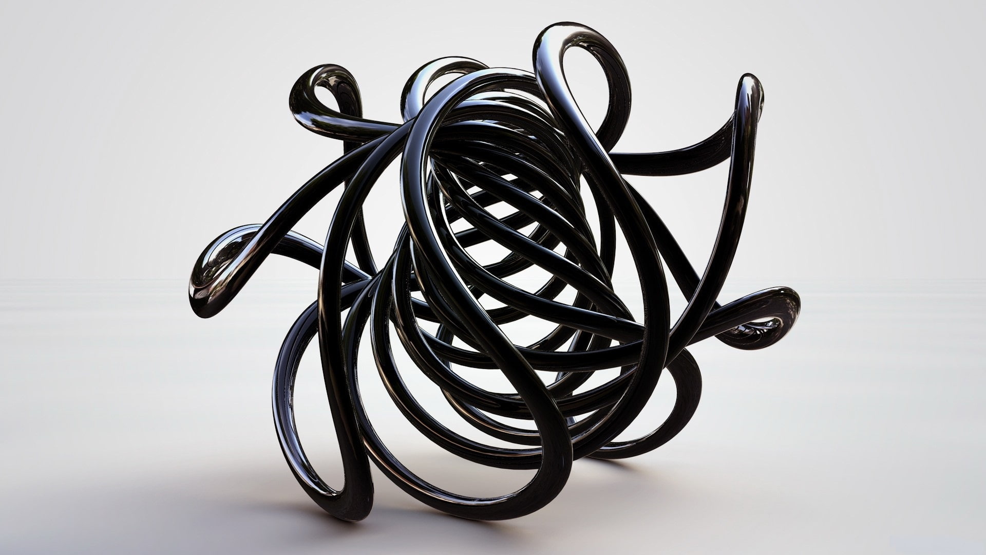 1080P, black, twirl, background, HD Wallpaper