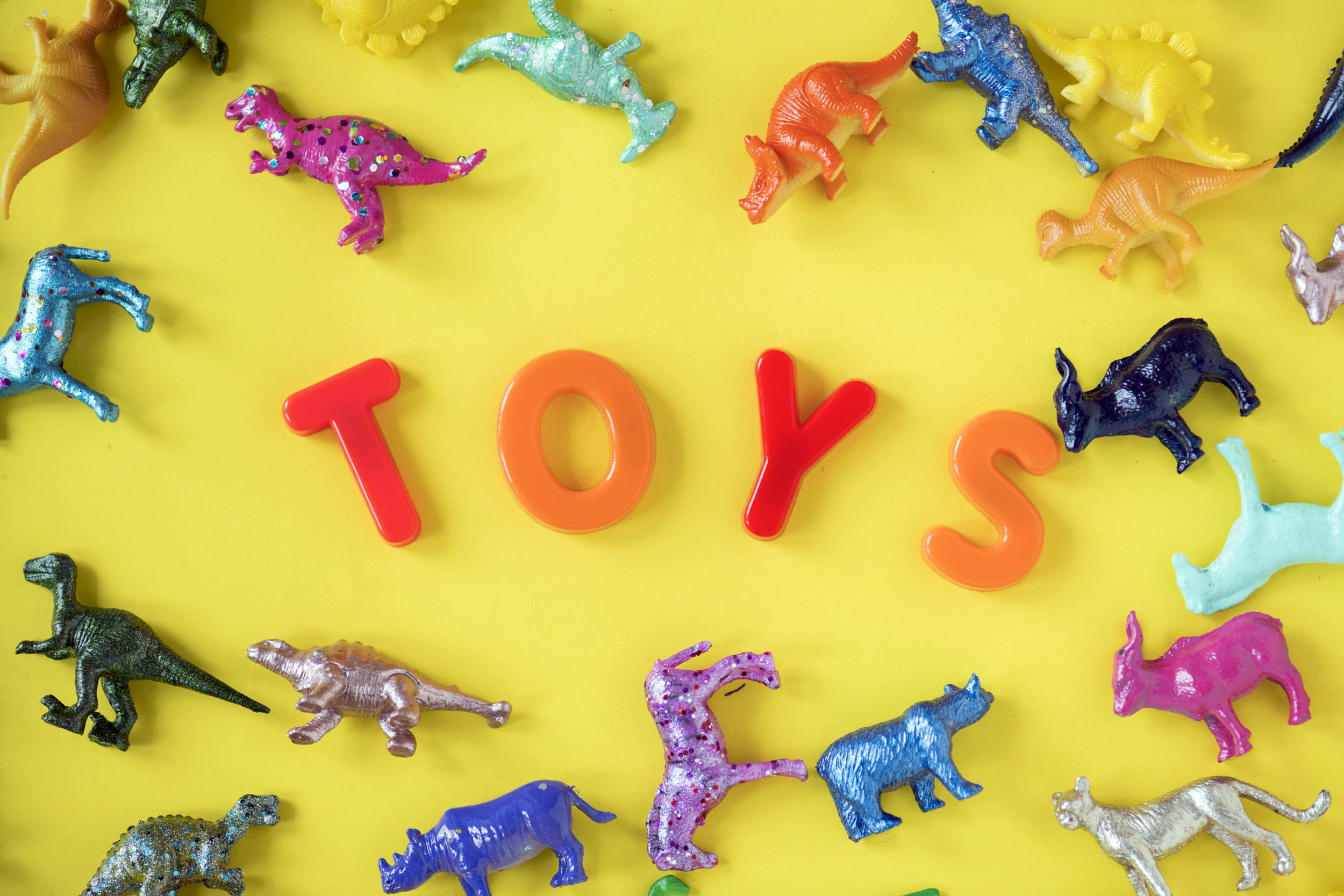 kid, variation, lion, pattern, indoors, yellow background, choice, assorted, abundance, collection, model, animal, text, yellow, knolling - concept, prehistoric, HD Wallpaper