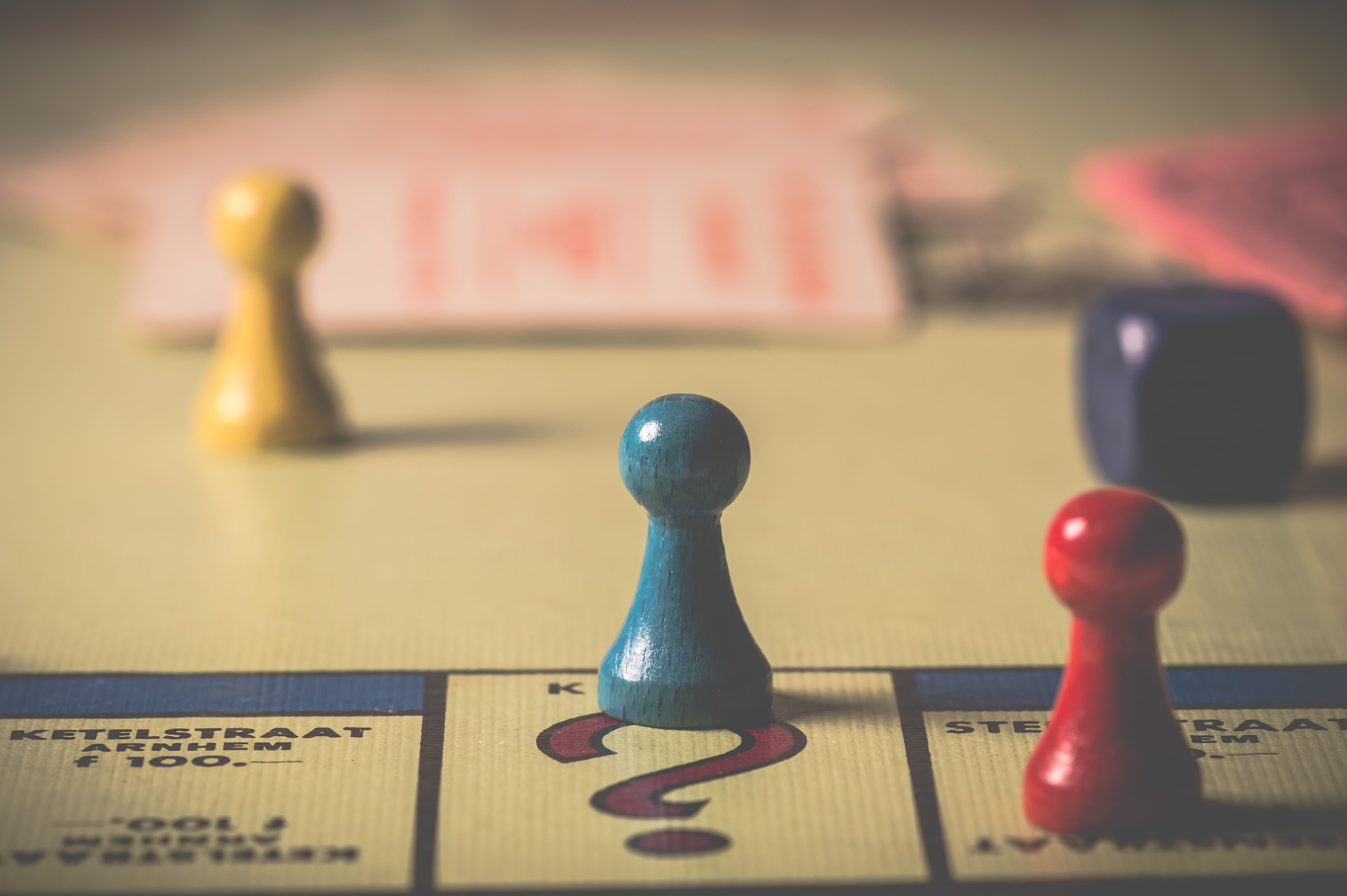 no people, competition, strategy game, arts culture and entertainment, blur, knight - chess piece, board game, pens, teal, fun, focus on foreground, indoors, HD Wallpaper