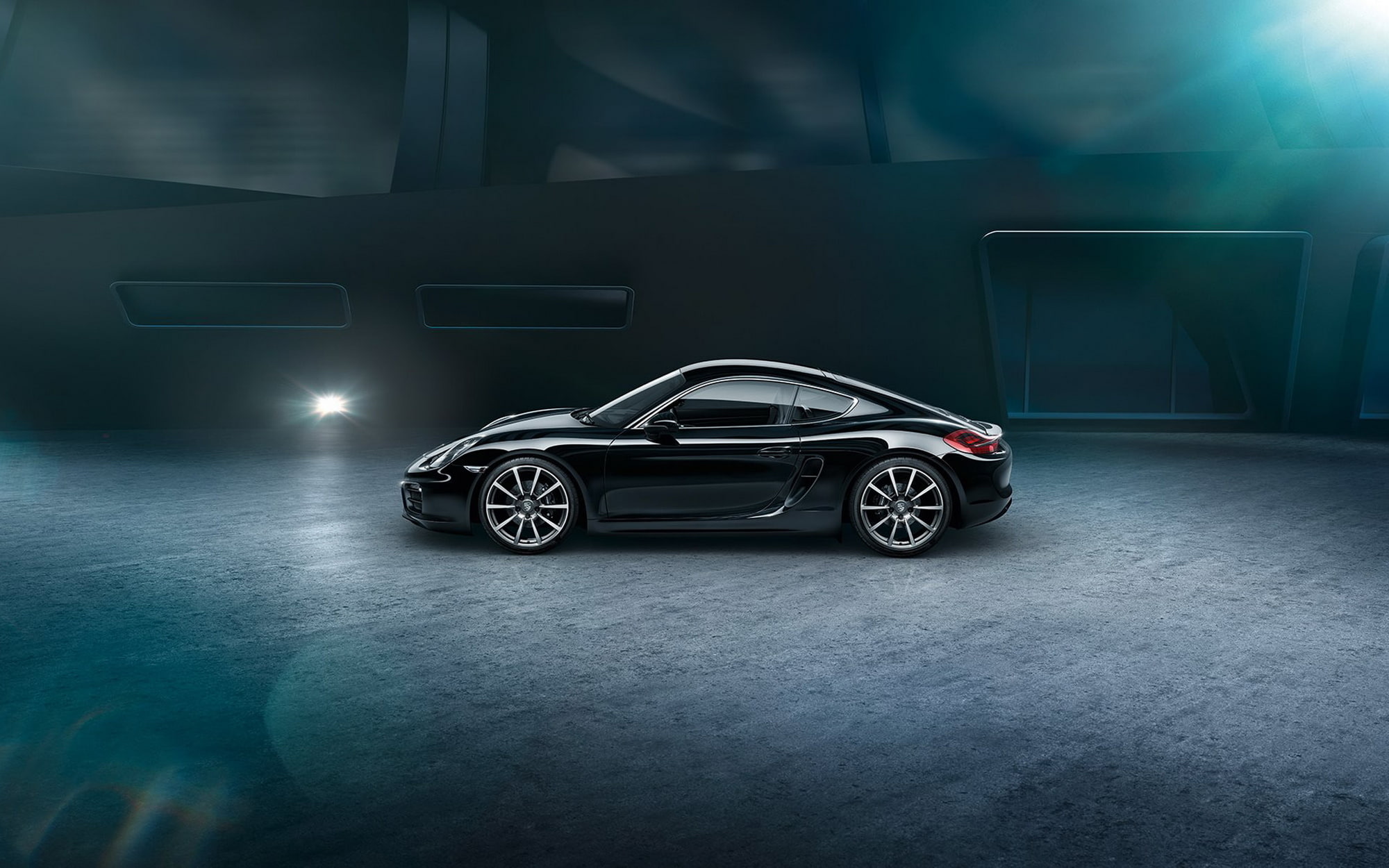 porsche cayman, blck edition, 1080P, car, HD Wallpaper