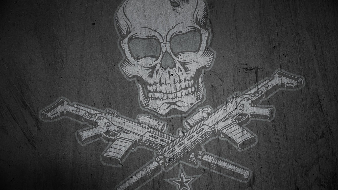 gun, musical instrument, wood - material, close-up, representation, gray, architecture, 720P, carving - craft product, male likeness, textile, arts culture and entertainment, HD Wallpaper