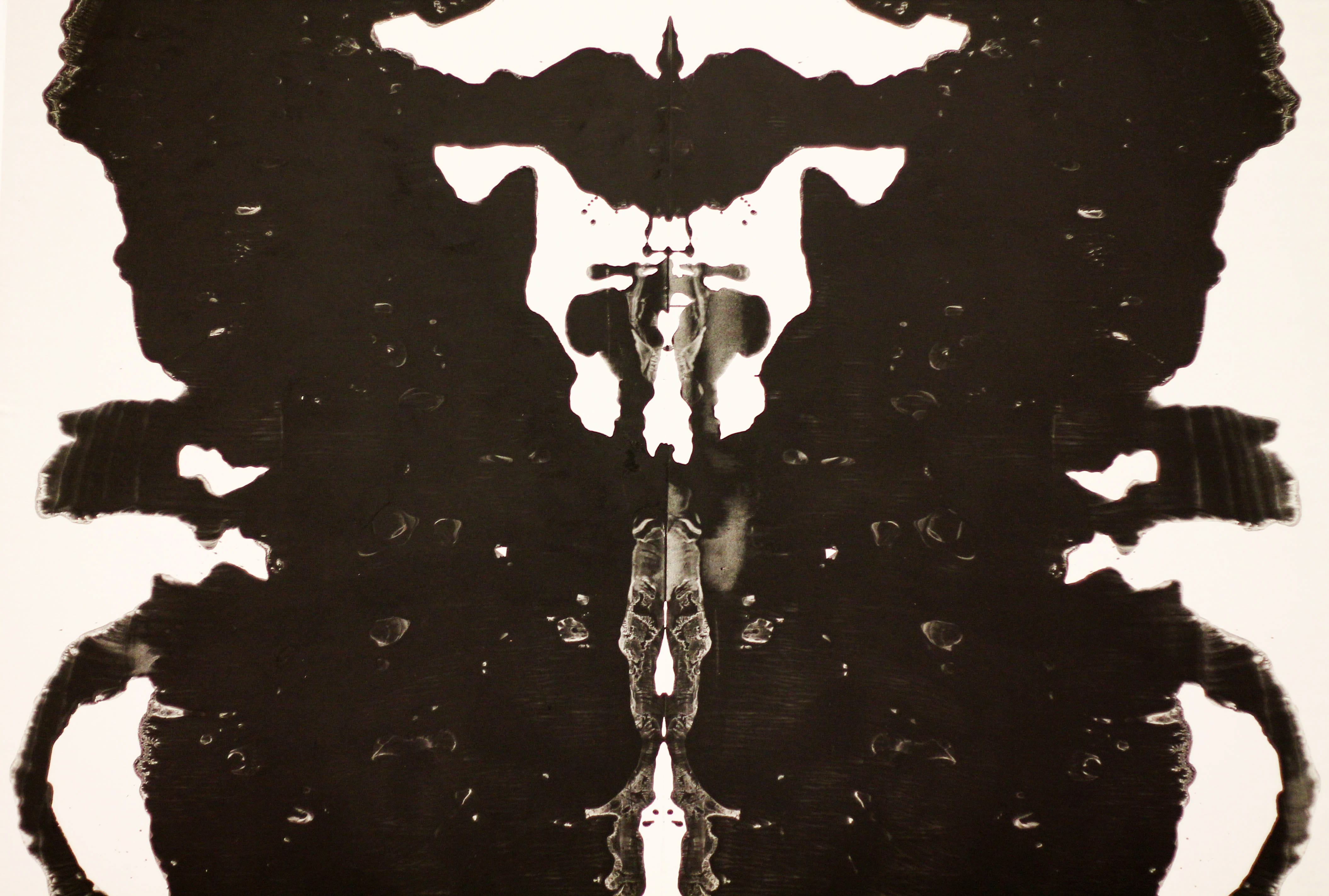 pattern, digital composite, nature, outdoors, lacma, los angeles, silhouette, close-up, studio shot, ink, composite image, the broad, inkblot, united states, HD Wallpaper