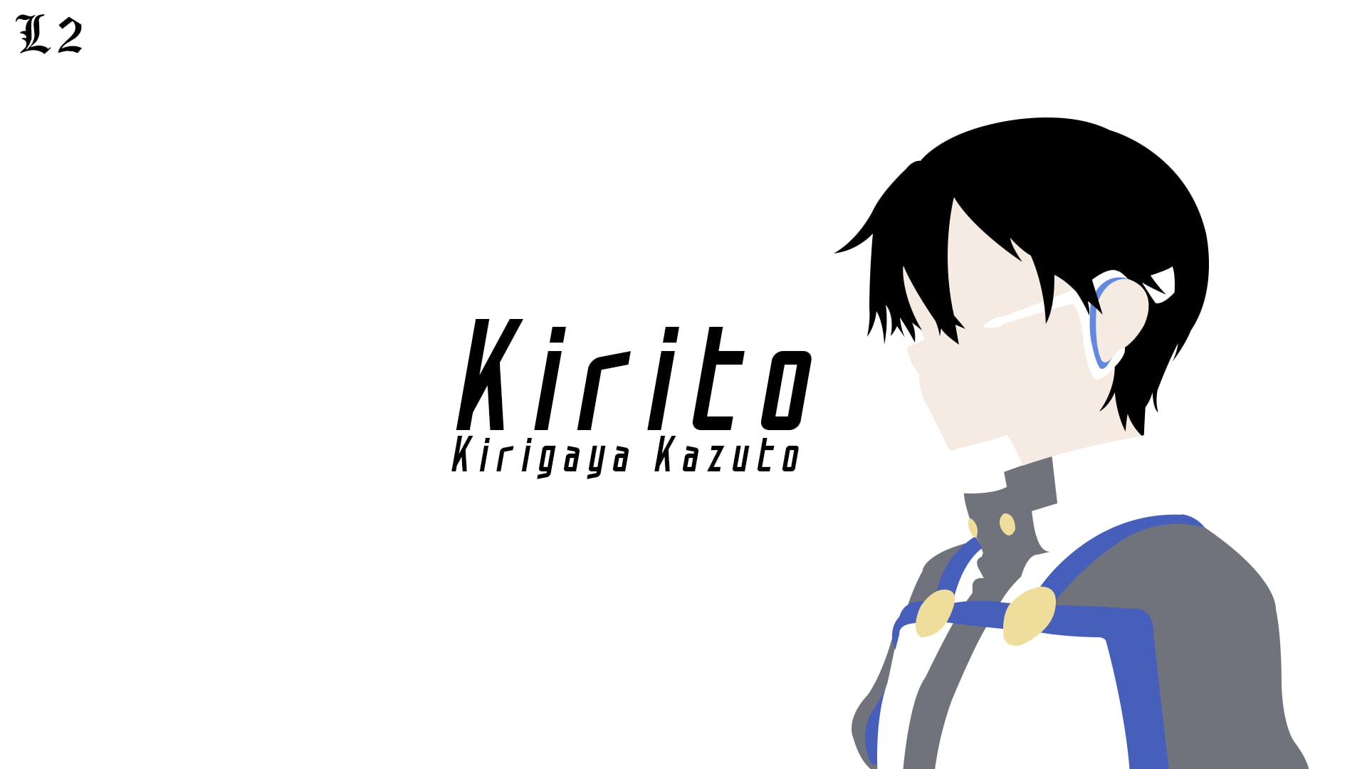 bending, sign, communication, adult, human representation, arrow symbol, 1080P, white background, men, Sword Art Online, copy space, indoors, Kirigaya Kazuto, HD Wallpaper