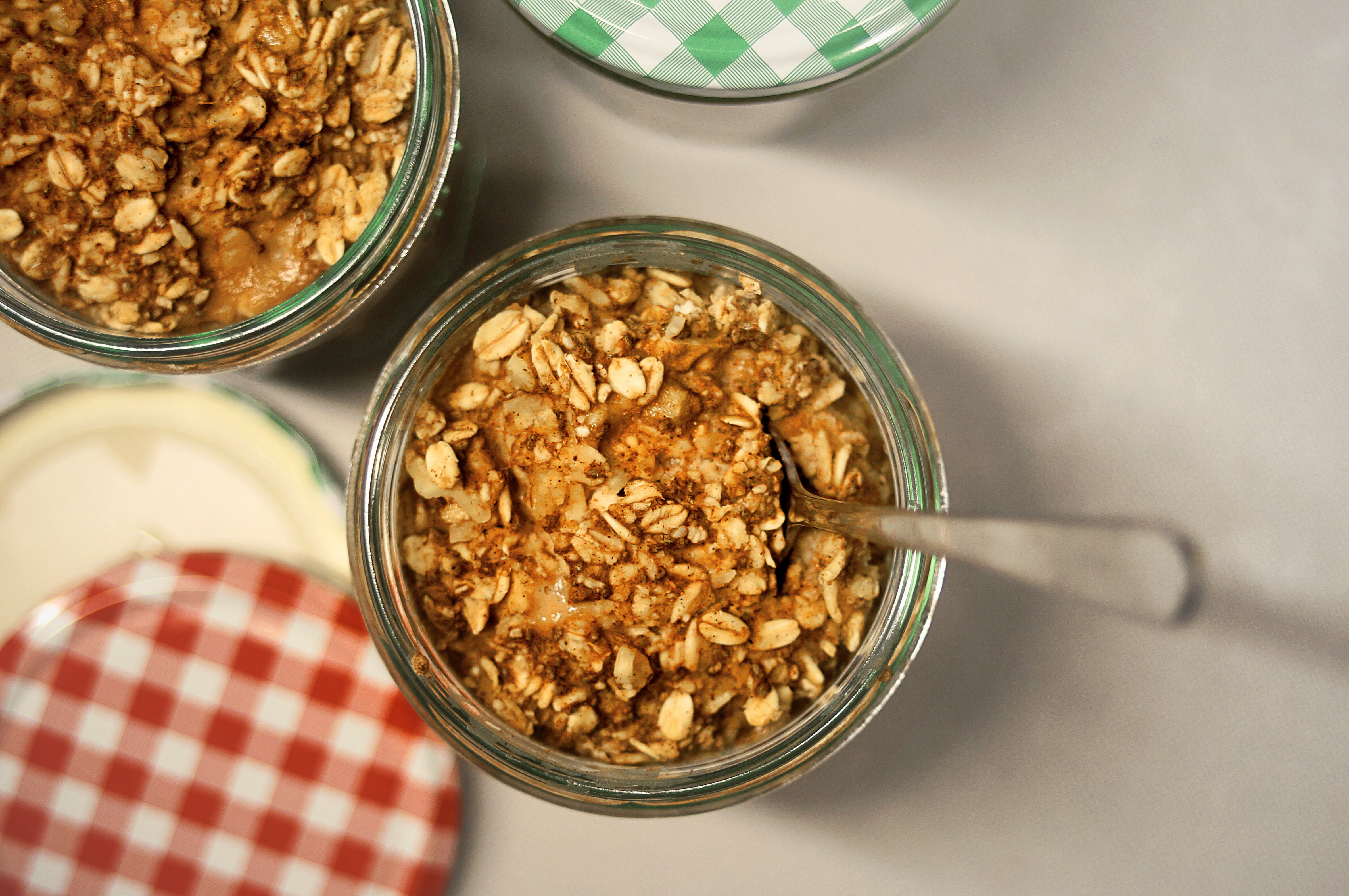 kitchen utensil, food, food and drink, relax, peanuts, easy, pot, oats, lay, meal, indoors, oatmeal, yogurt, no people, freshness, breakfast Cereal, oats - food, HD Wallpaper