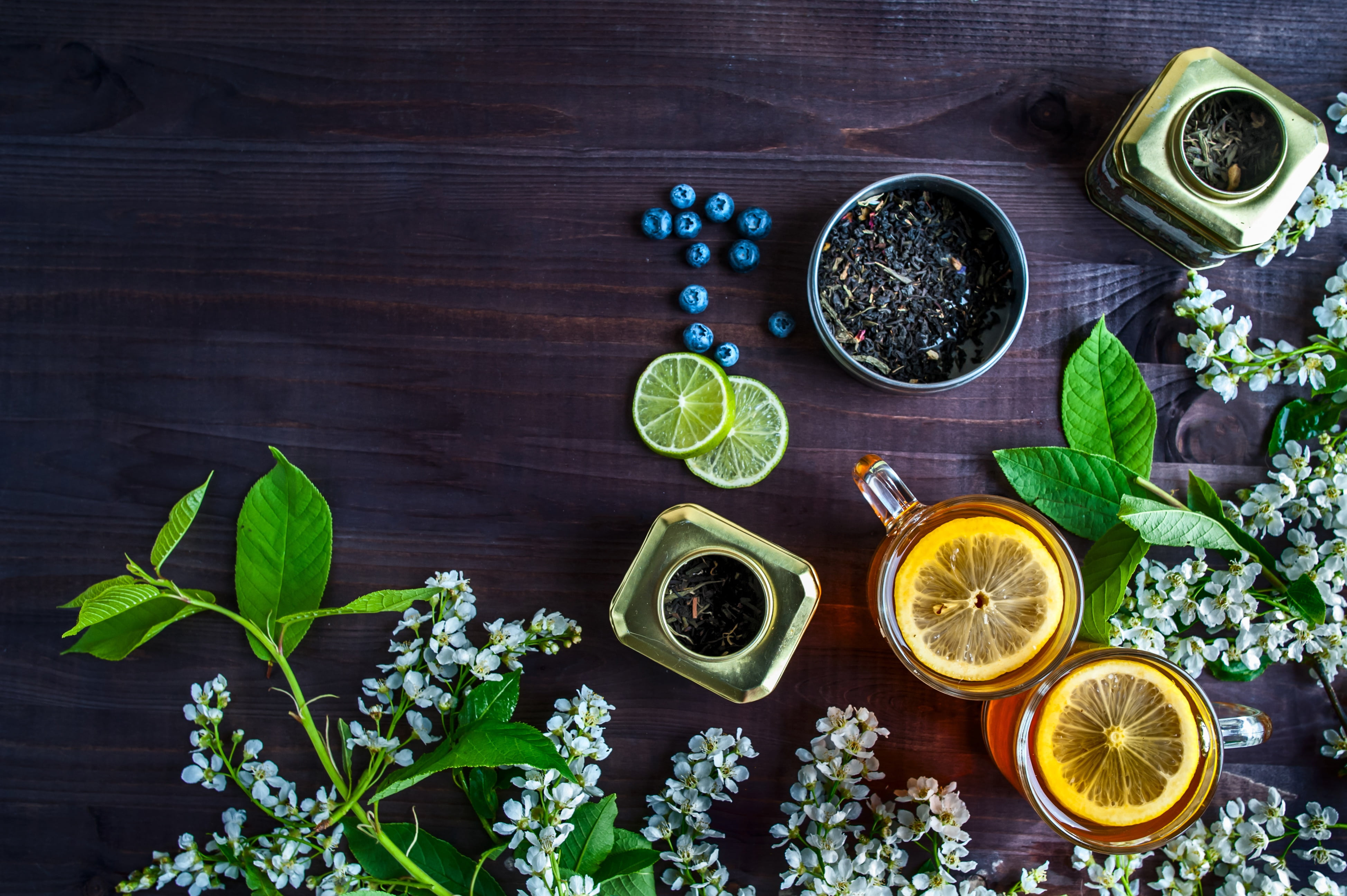 plant, plant part, food and drink, orange, freshness, berries, food, herb, nature, tea, 4K, healthy lifestyle, spice, mint leaf - culinary, no people, HD Wallpaper
