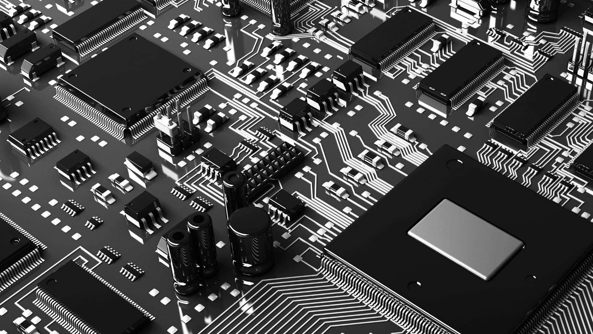 hd, circuitboard, resistors, chips, 1080P, memory, HD Wallpaper
