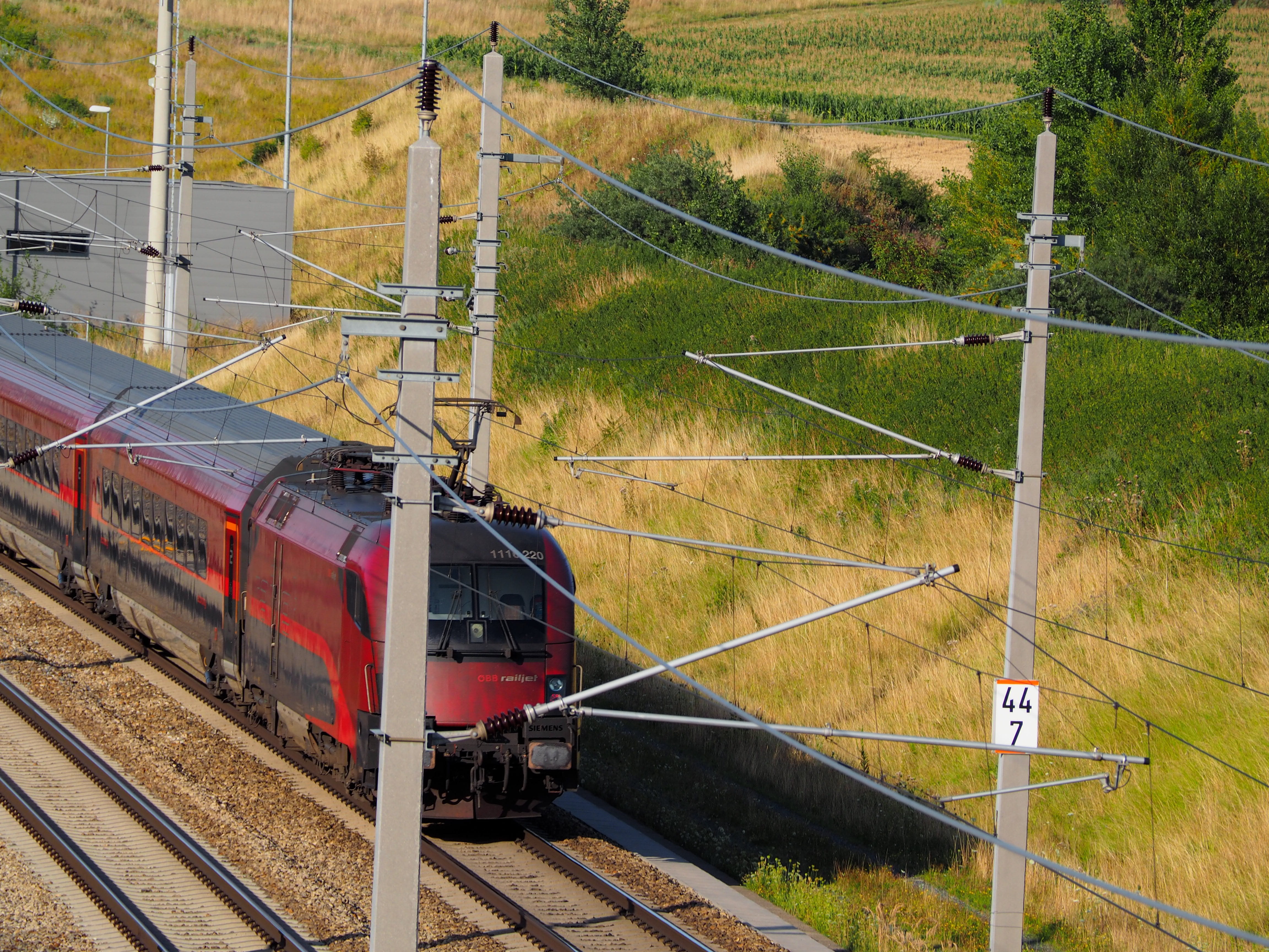 traffic, plant, steam train, public transportation, outdoors, electricity, land vehicle, nature, locomotive, transport, motion, day, railroad track, train - vehicle, HD Wallpaper